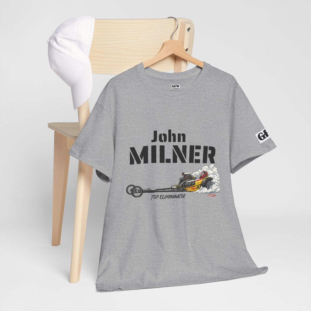 Milner Racing Team T-Shirt — "John Milner" Vintage Dragster Tee