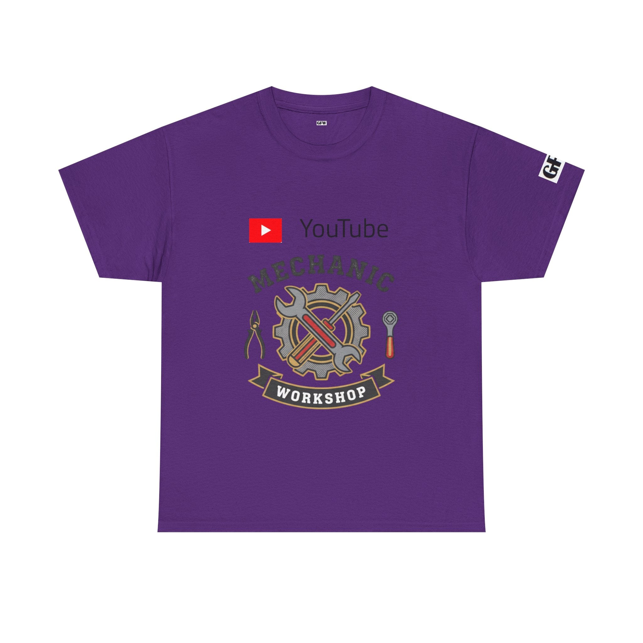 Mechanic Workshop T-Shirt — YouTube Channel Gear