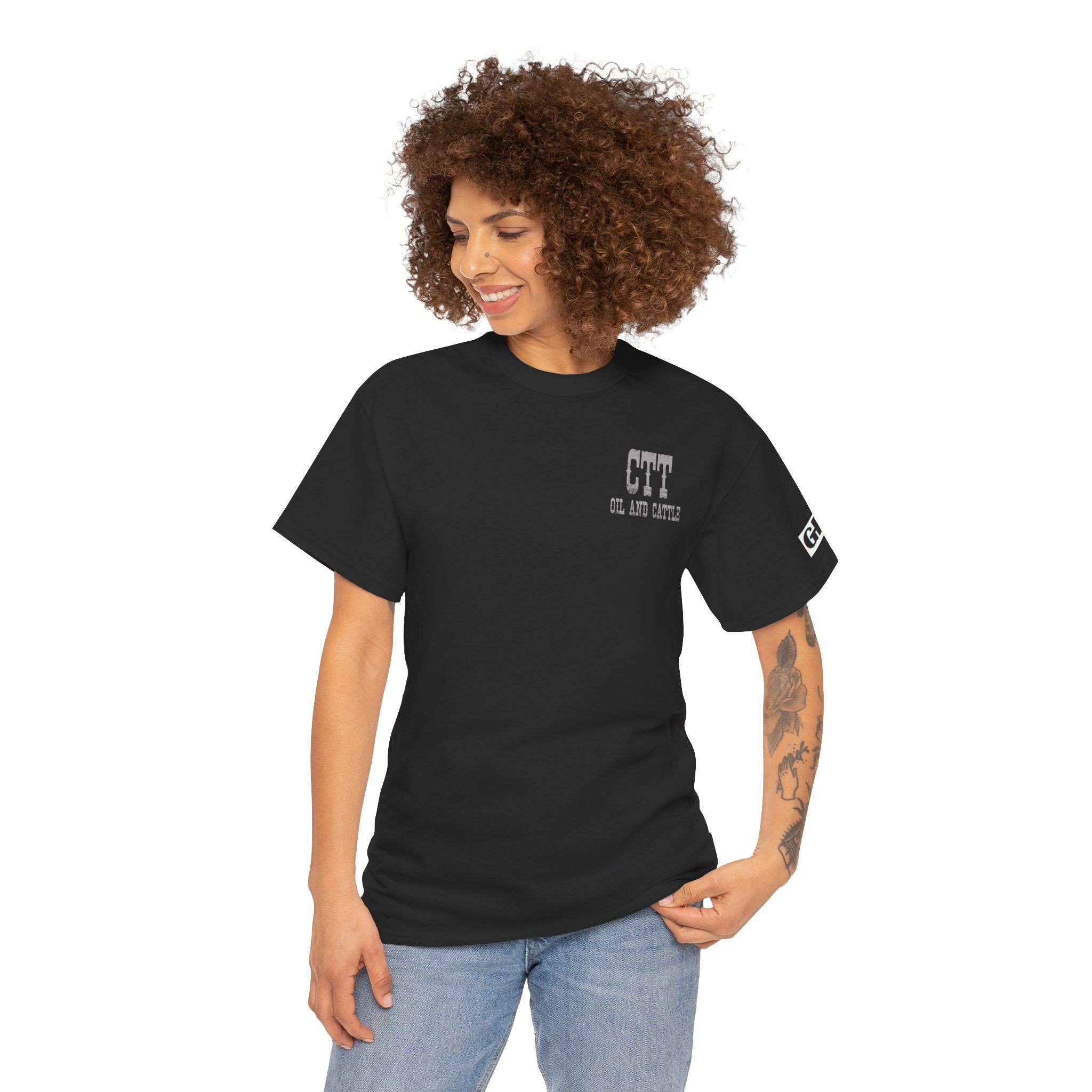 CTT Oil & Cattle Tee — Western Oilfield T‑Shirt