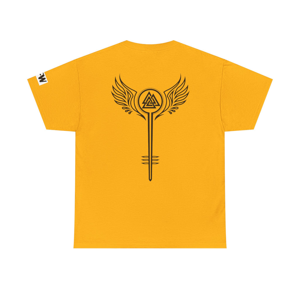 Valkyrie Winged Key T‑Shirt — "I Identify As a Valkyrie" Graphic Tee