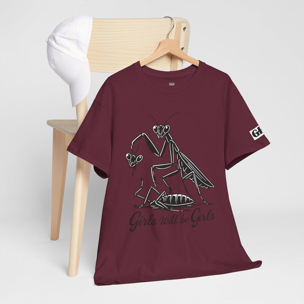 Girls Will Be Girls Praying Mantis Tee