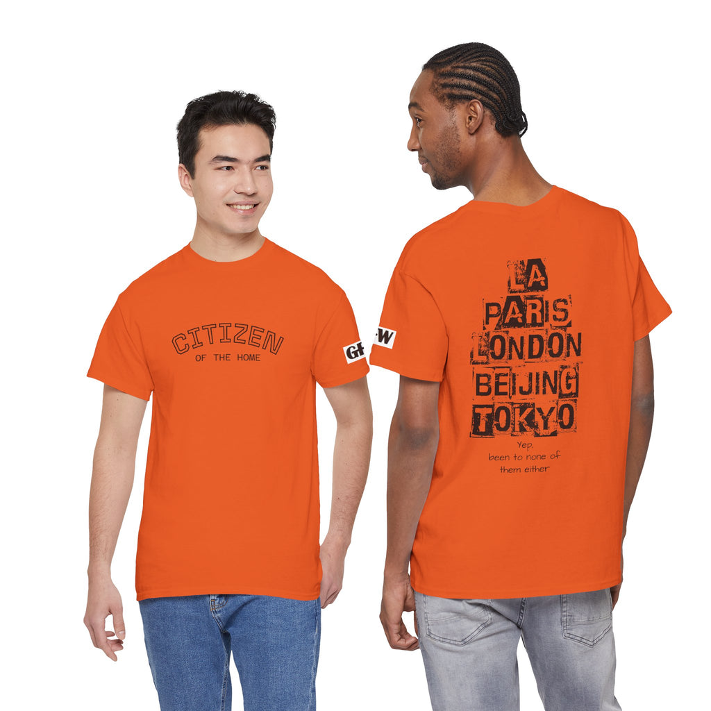 Citizen of the Home Tee — Cities Back Graphic (LA • Paris • London • Beijing • Tokyo)