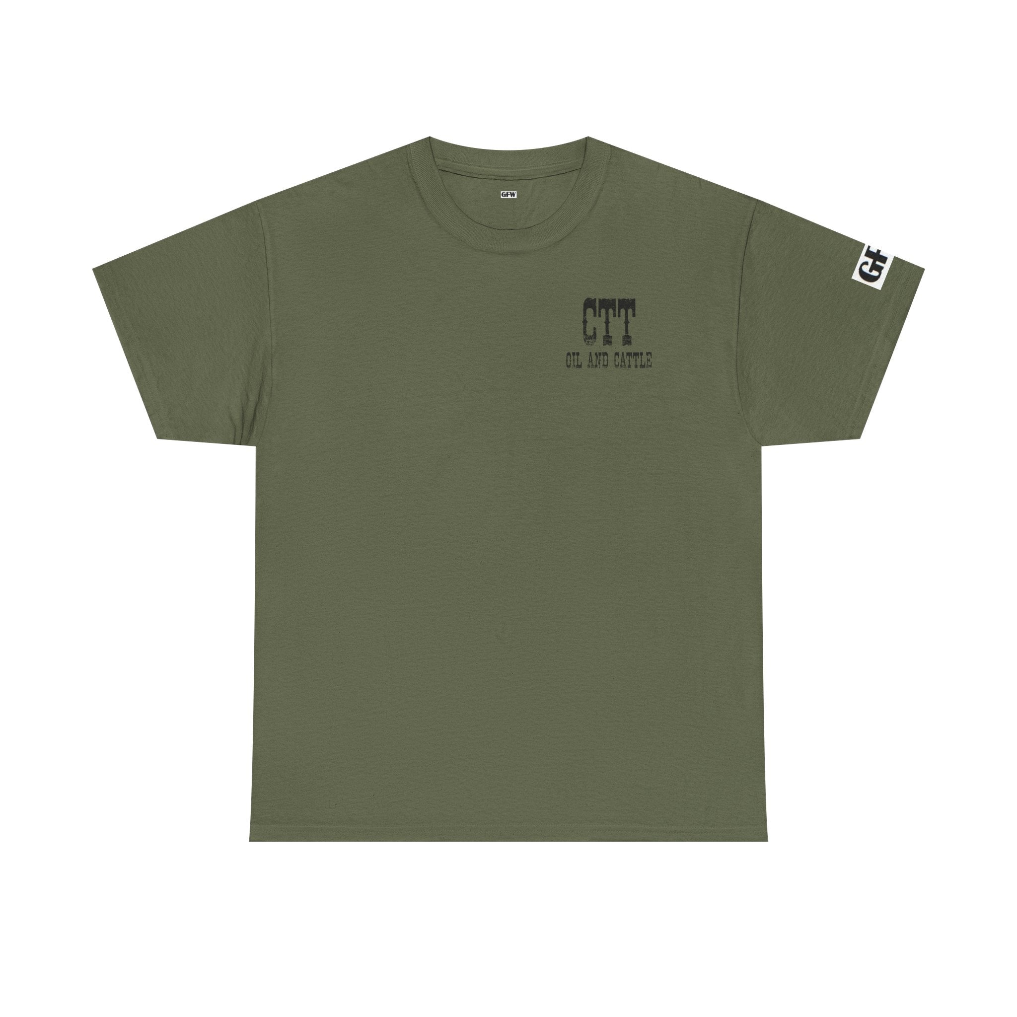 CTT Oil & Cattle Tee — Western Oilfield T‑Shirt