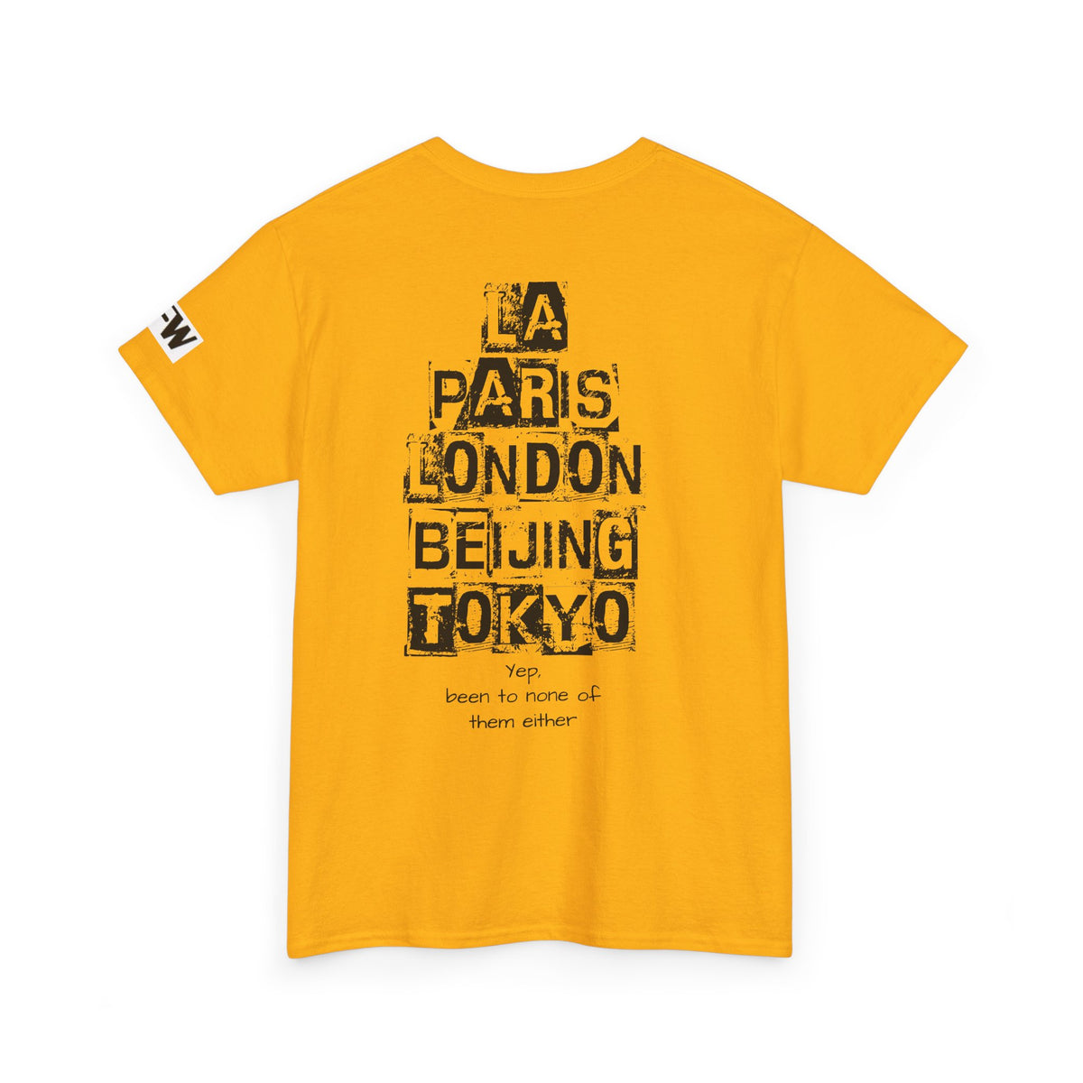 Citizen of the Home Tee — Cities Back Graphic (LA • Paris • London • Beijing • Tokyo)