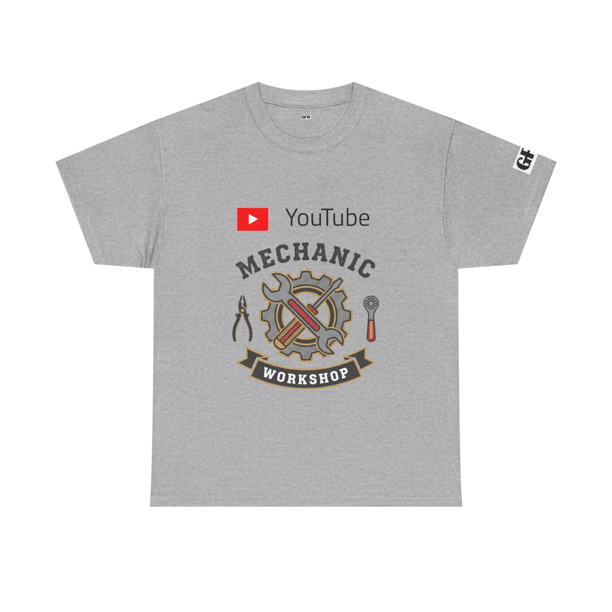 Mechanic Workshop T-Shirt — YouTube Channel Gear