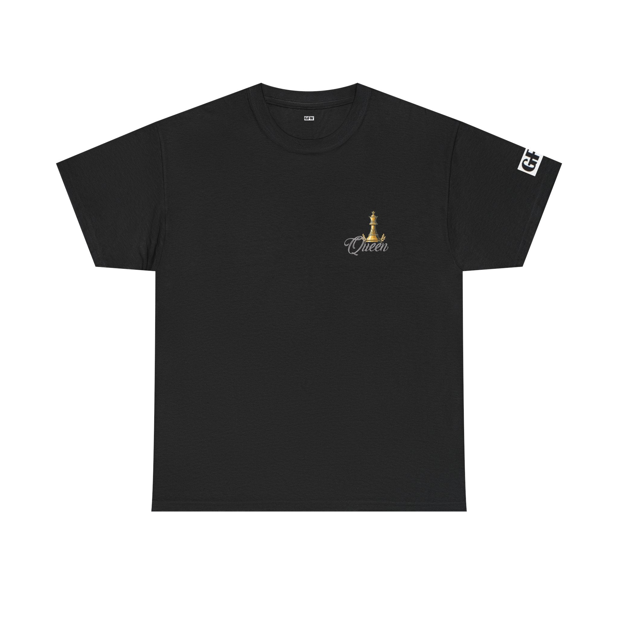 Queen Chess Piece T-Shirt — "Queen" Family Roles Tee (Grandmother, Wife, Mother, Daughter, Sister)