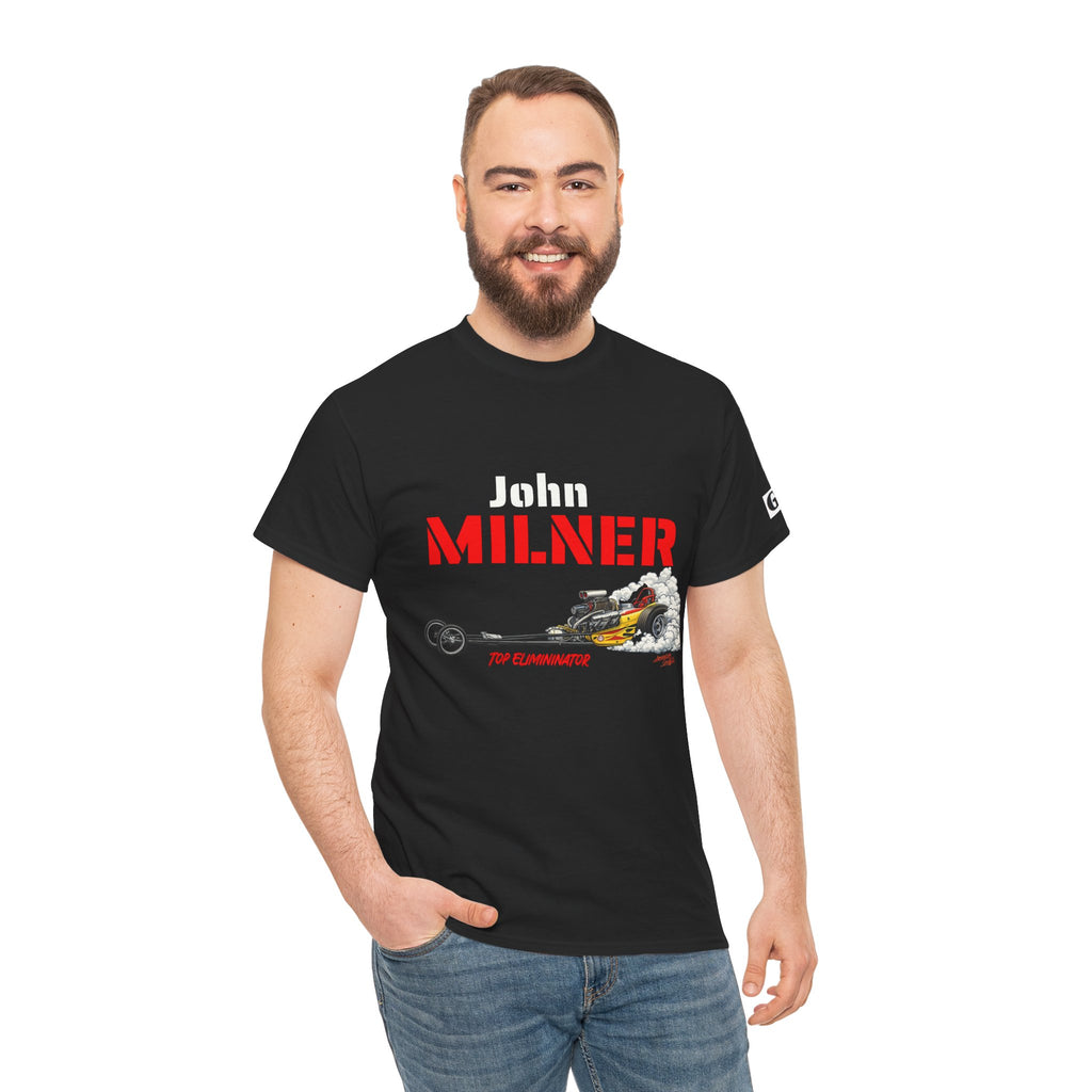 Milner Racing Team T-Shirt — "John Milner" Vintage Dragster Tee