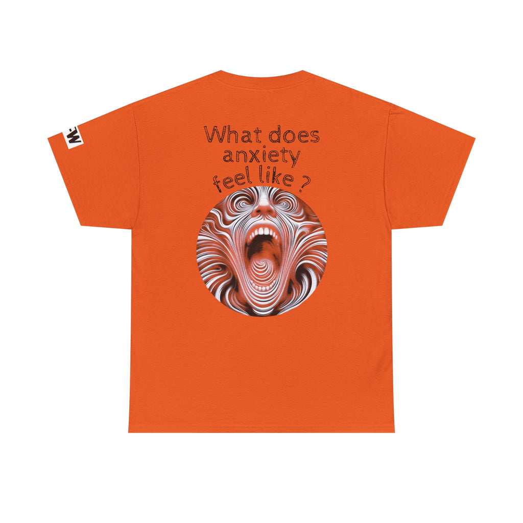 Anxiety Awareness T‑Shirt — "What Does Anxiety Feel Like?" Graphic Tee