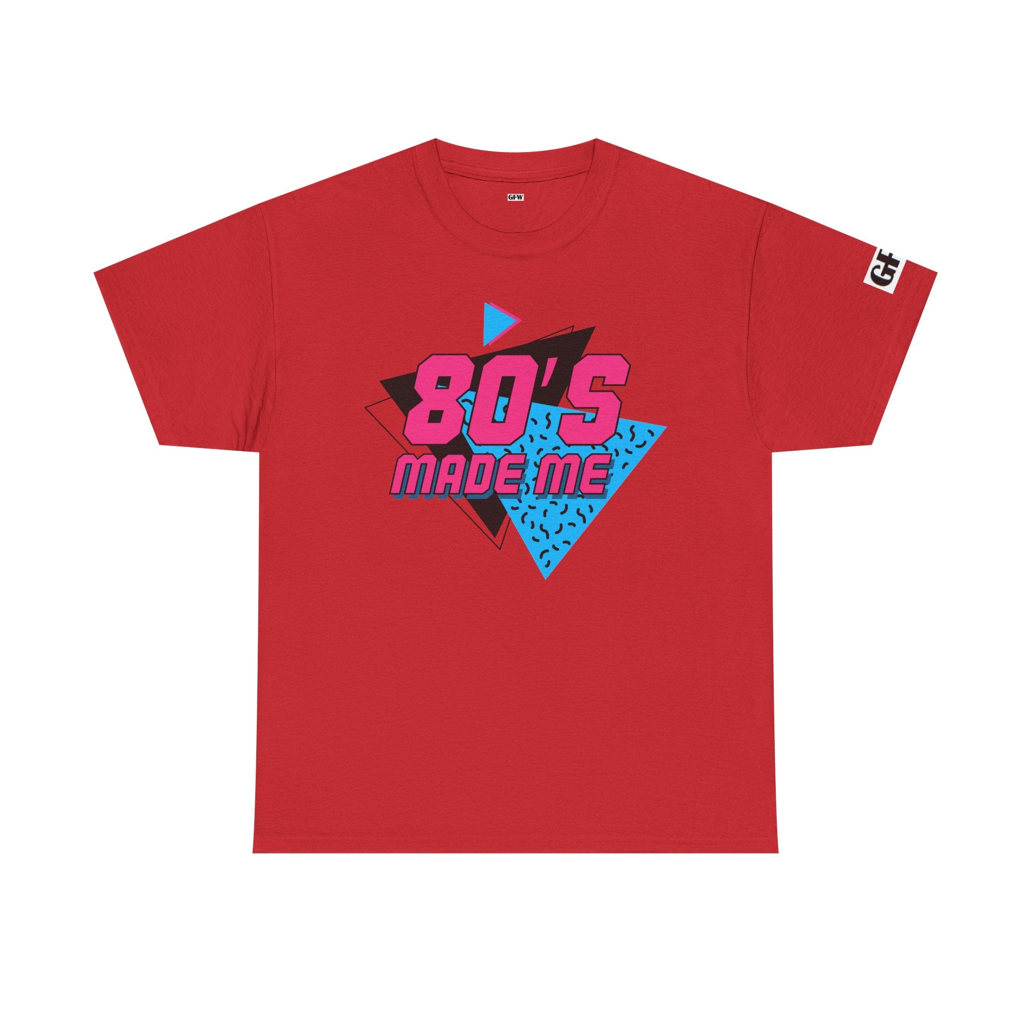 80's Made Me Tee — Retro 1980s Nostalgia Graphic T-Shirt