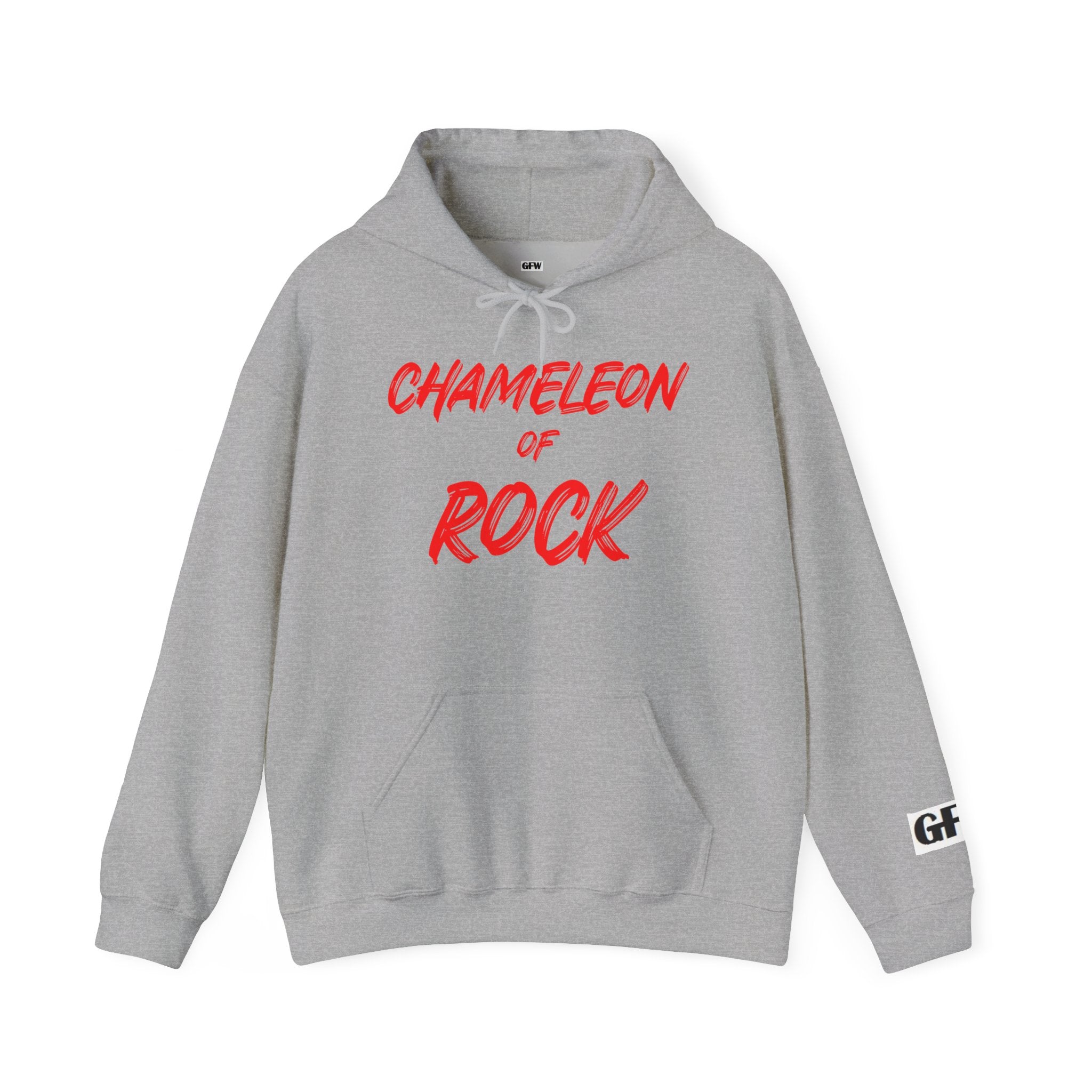 Chameleon of Rock Hoodie — Retro Band Graphic Pullover