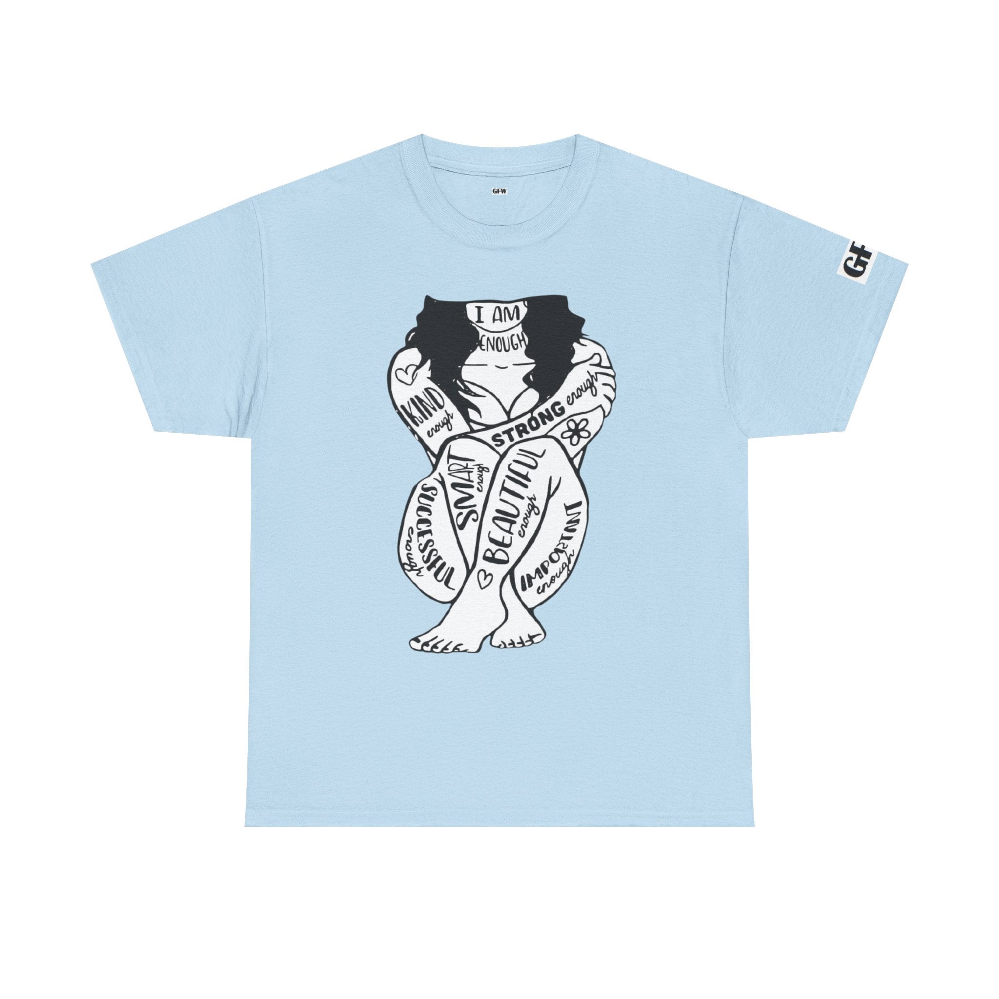 Empowerment Tee — 'I Am' Positive Affirmation Graphic Shirt