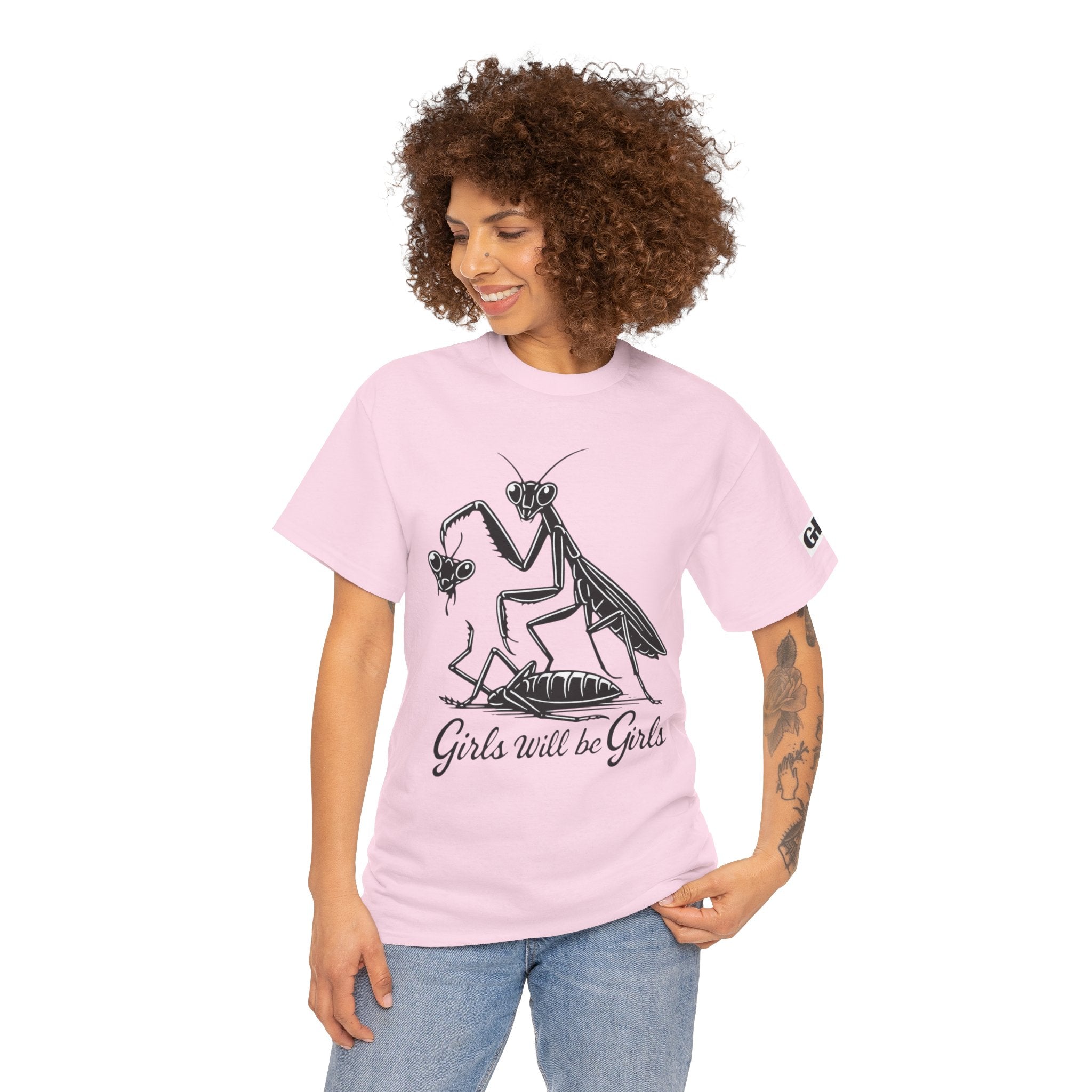 Girls Will Be Girls Praying Mantis Tee