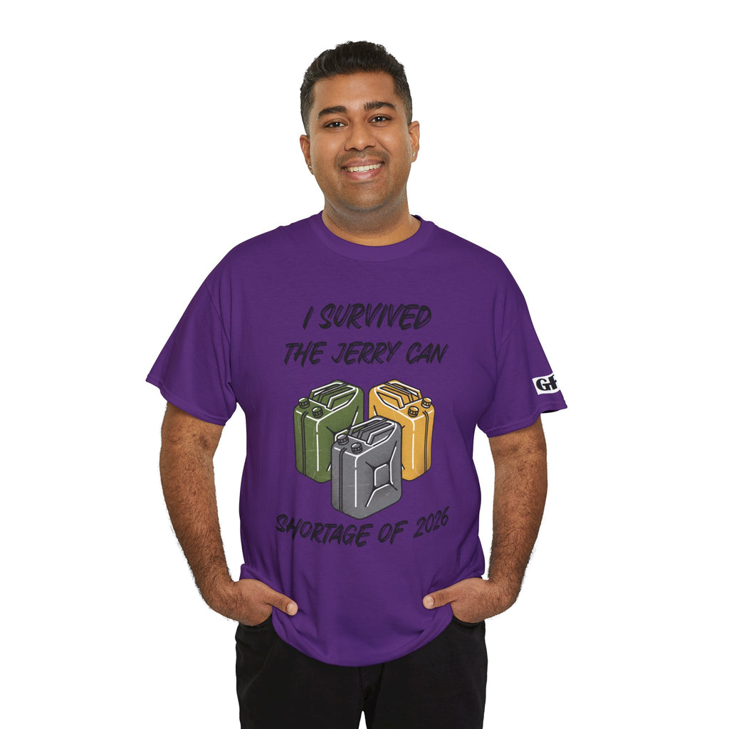 I Survived the Jerry Can Shortage 2026 T-Shirt