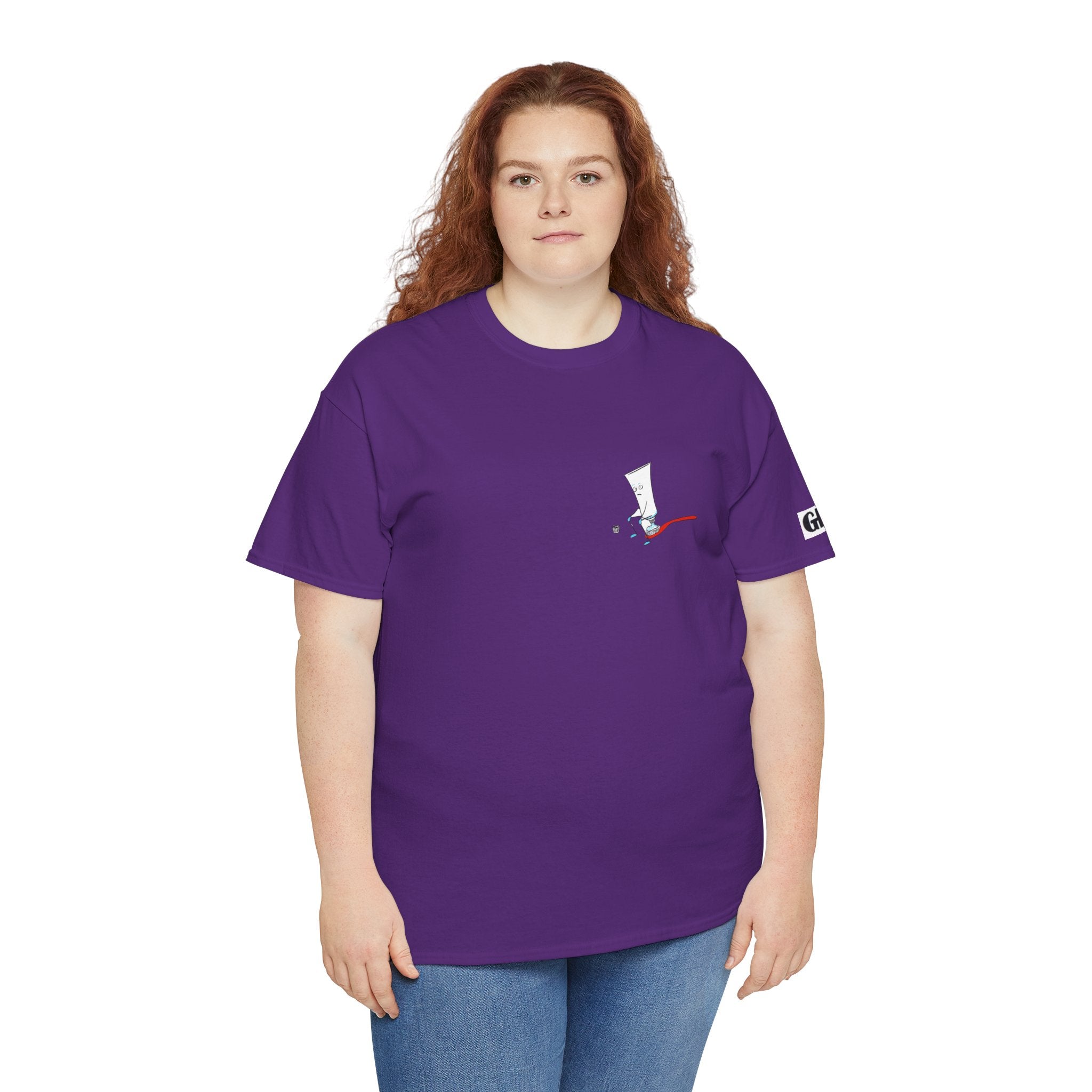 Toothbrush Graphic Tee — "That's Right Put Me In Your Mouth" Dental Humor T-Shirt