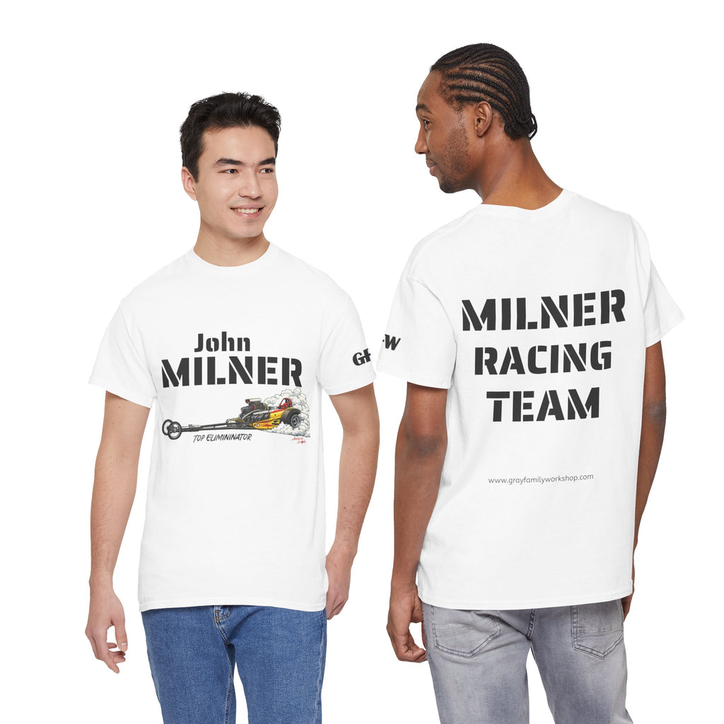 Milner Racing Team T-Shirt — "John Milner" Vintage Dragster Tee