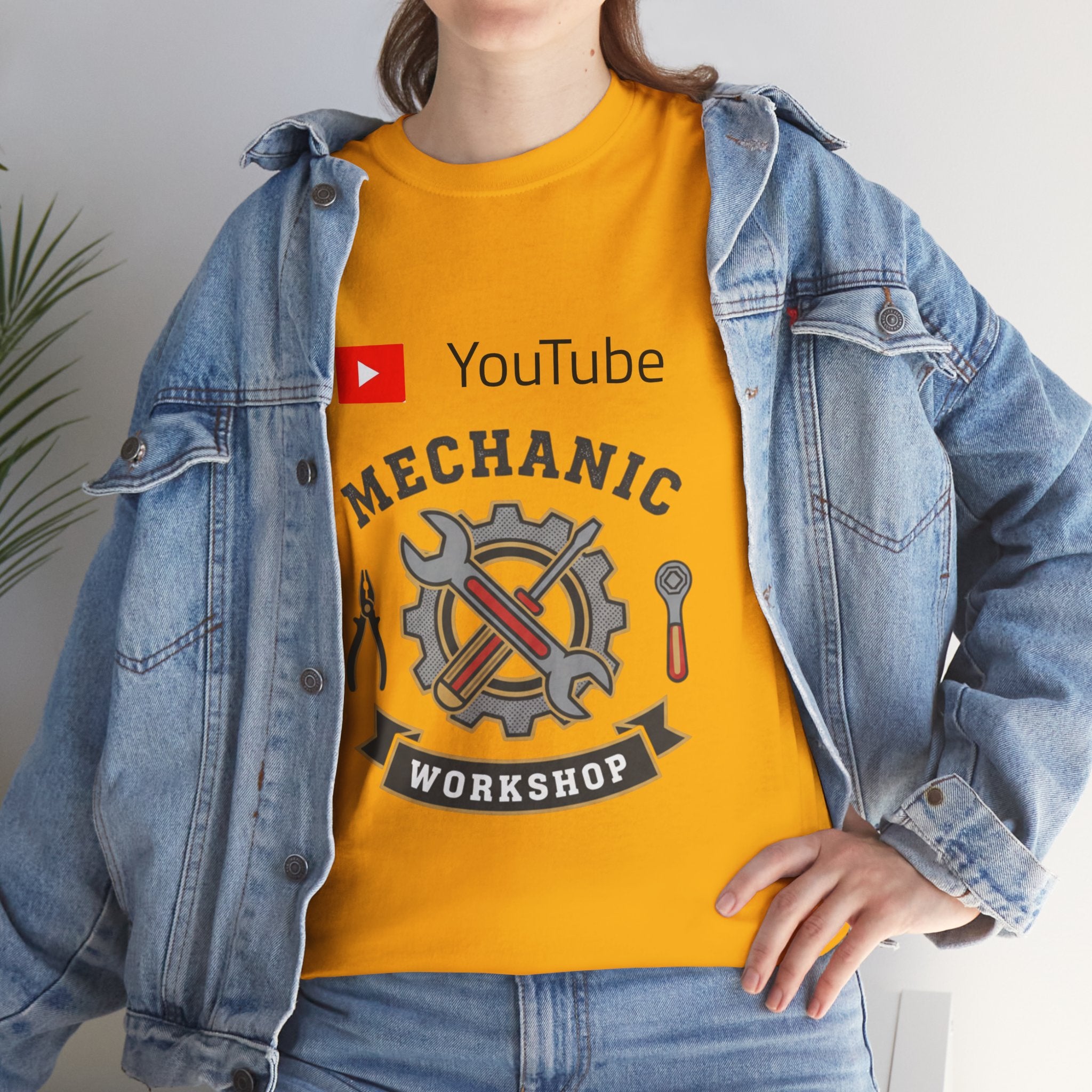 Mechanic Workshop T-Shirt — YouTube Channel Gear