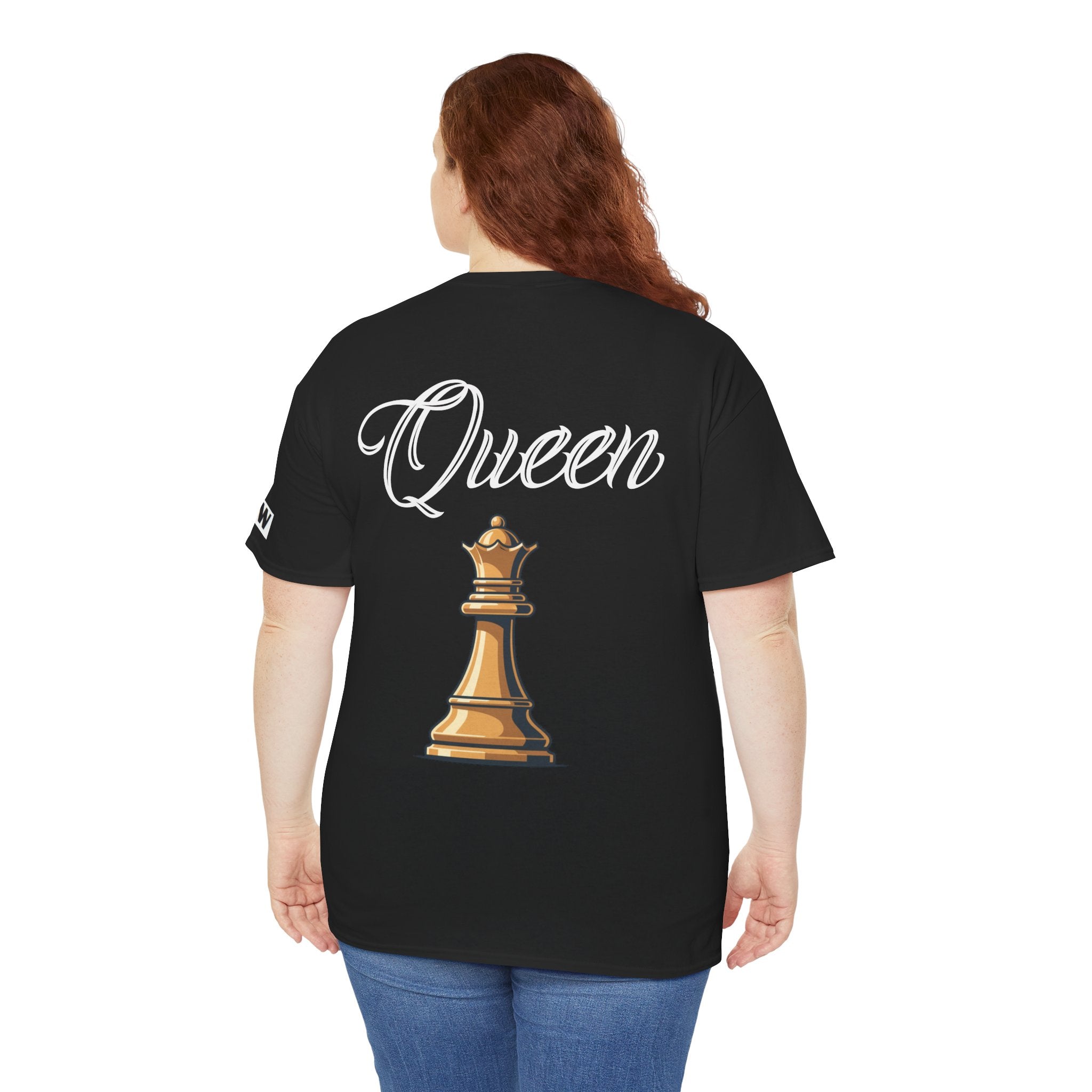 Queen T‑Shirt — Empowering White Queen Graphic Tee