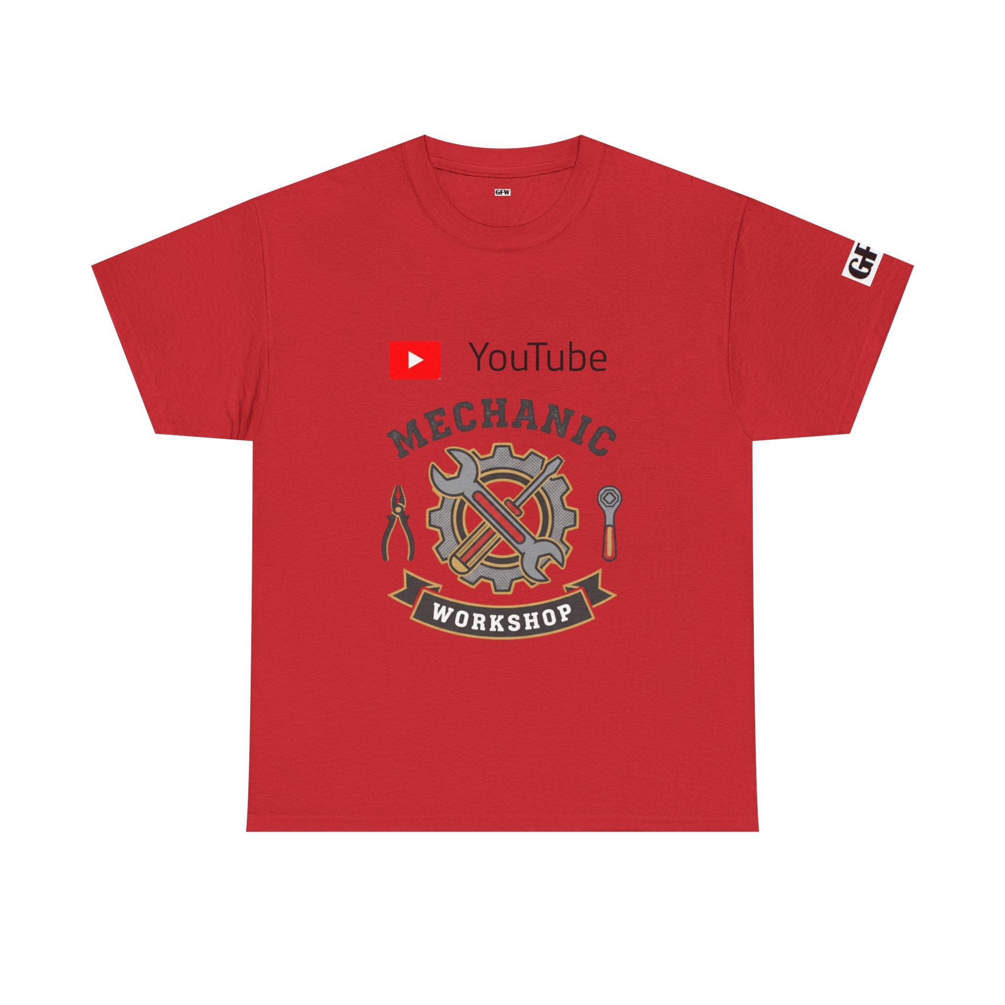 Mechanic Workshop T-Shirt — YouTube Channel Gear