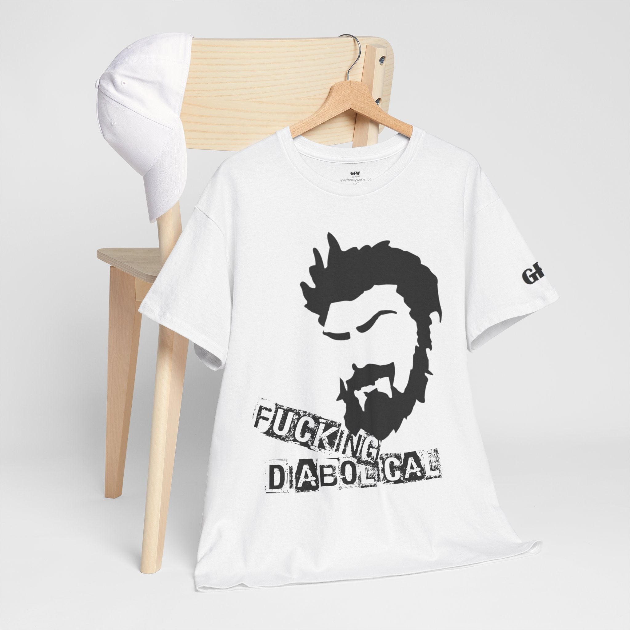 Diabolical Beard Graphic Tee – 