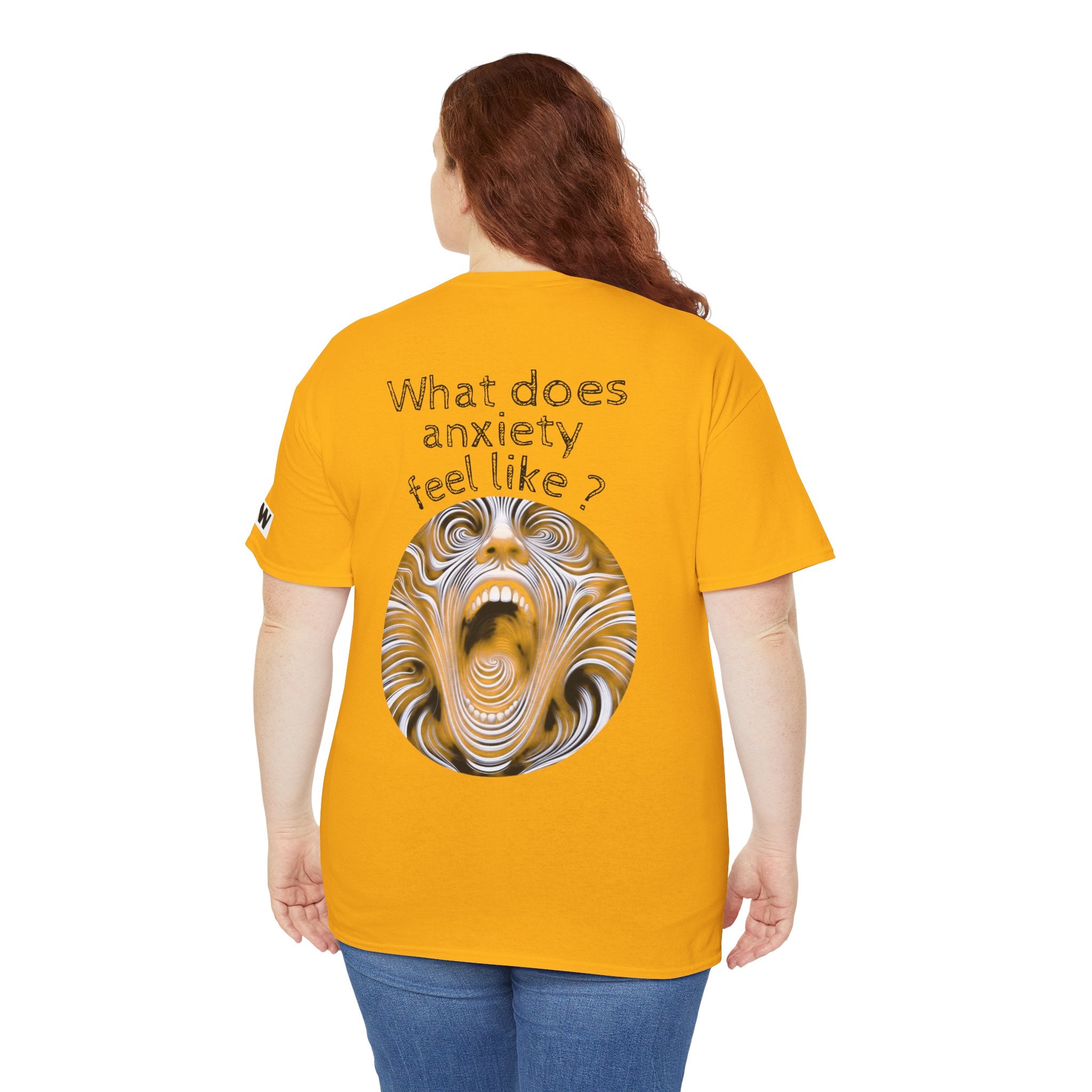 Anxiety Awareness T‑Shirt — "What Does Anxiety Feel Like?" Graphic Tee