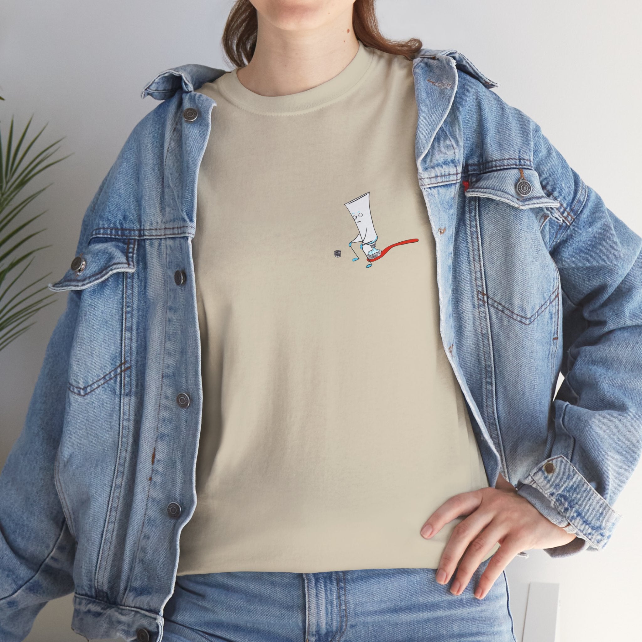 Toothbrush Graphic Tee — "That's Right Put Me In Your Mouth" Dental Humor T-Shirt