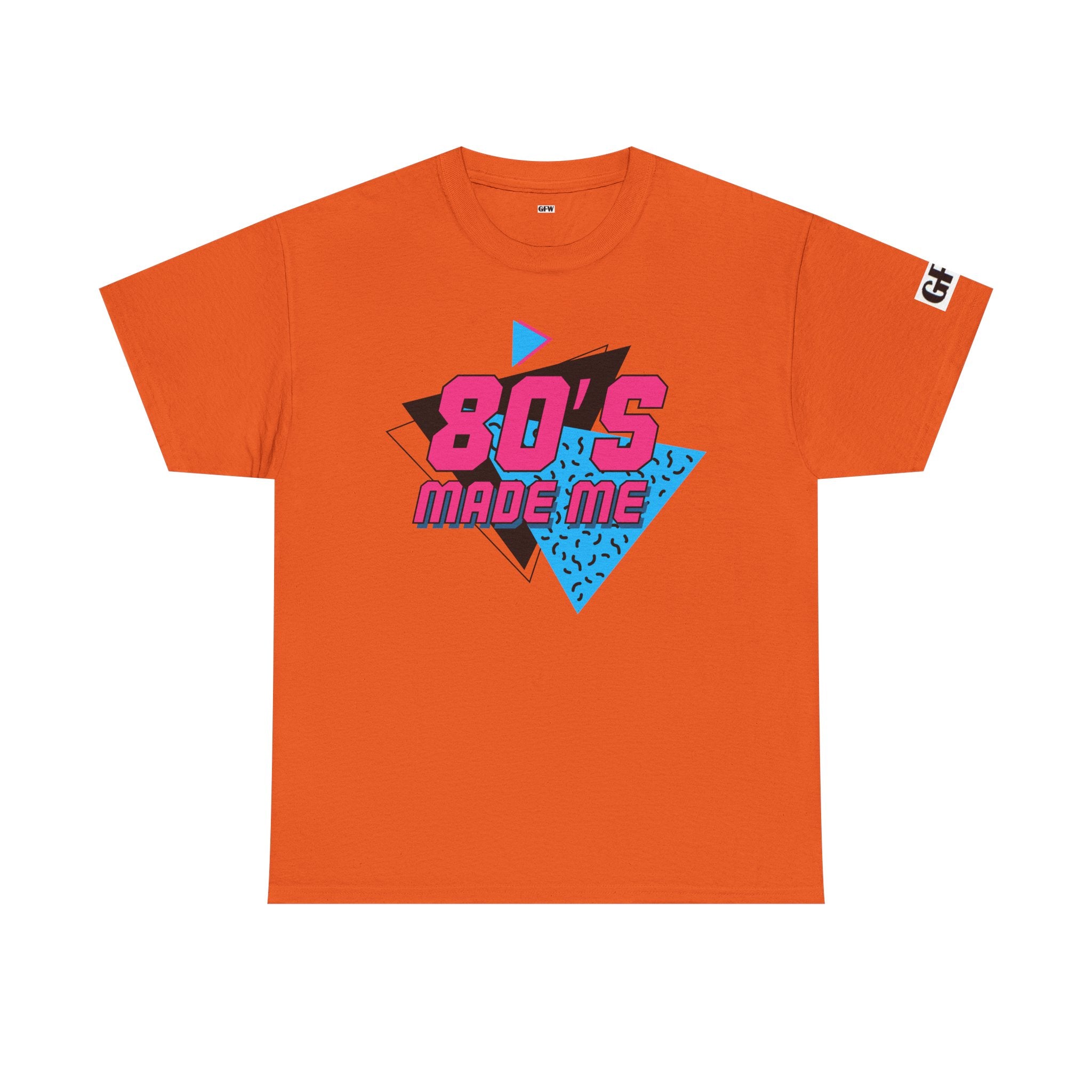80's Made Me Tee — Retro 1980s Nostalgia Graphic T-Shirt