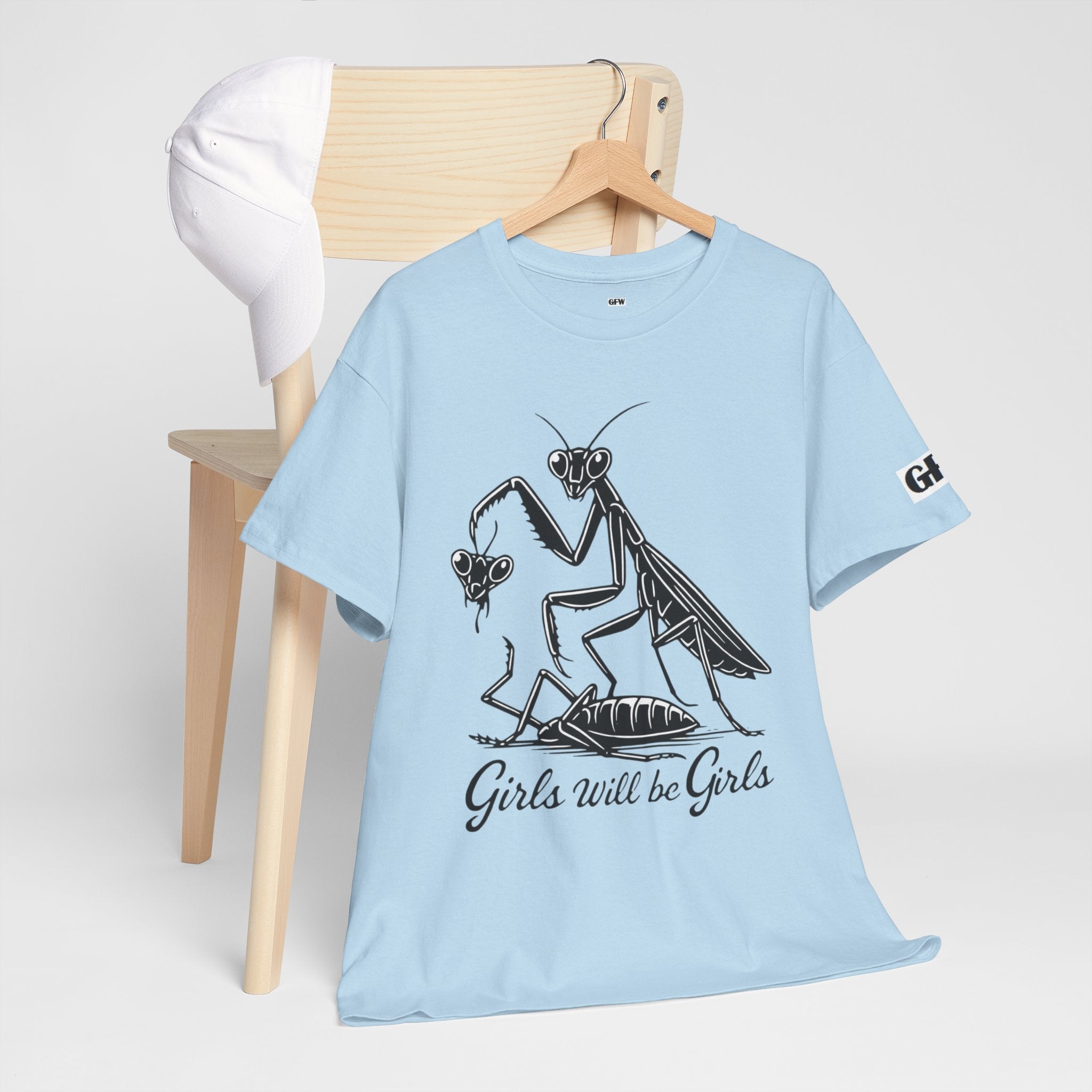 Girls Will Be Girls Praying Mantis Tee