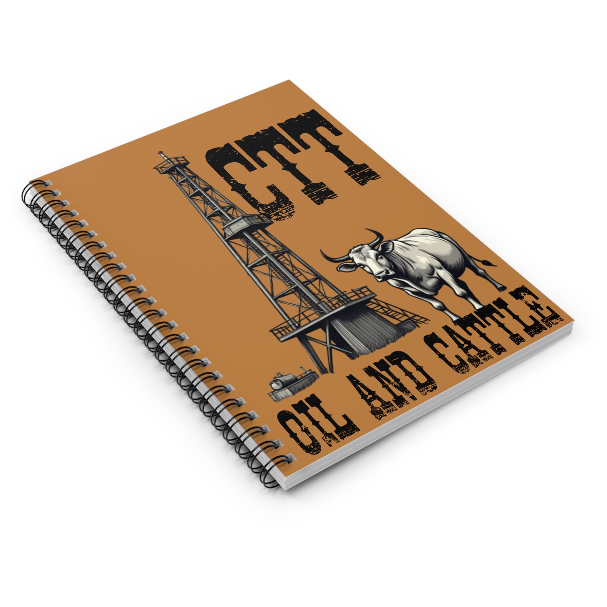 CTT Notebook — CTT Oil and Cattle Spiral Ruled Journal