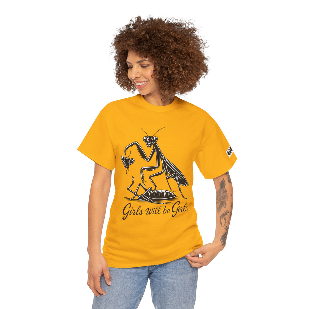 Girls Will Be Girls Praying Mantis Tee