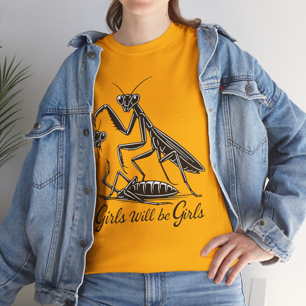 Girls Will Be Girls Praying Mantis Tee