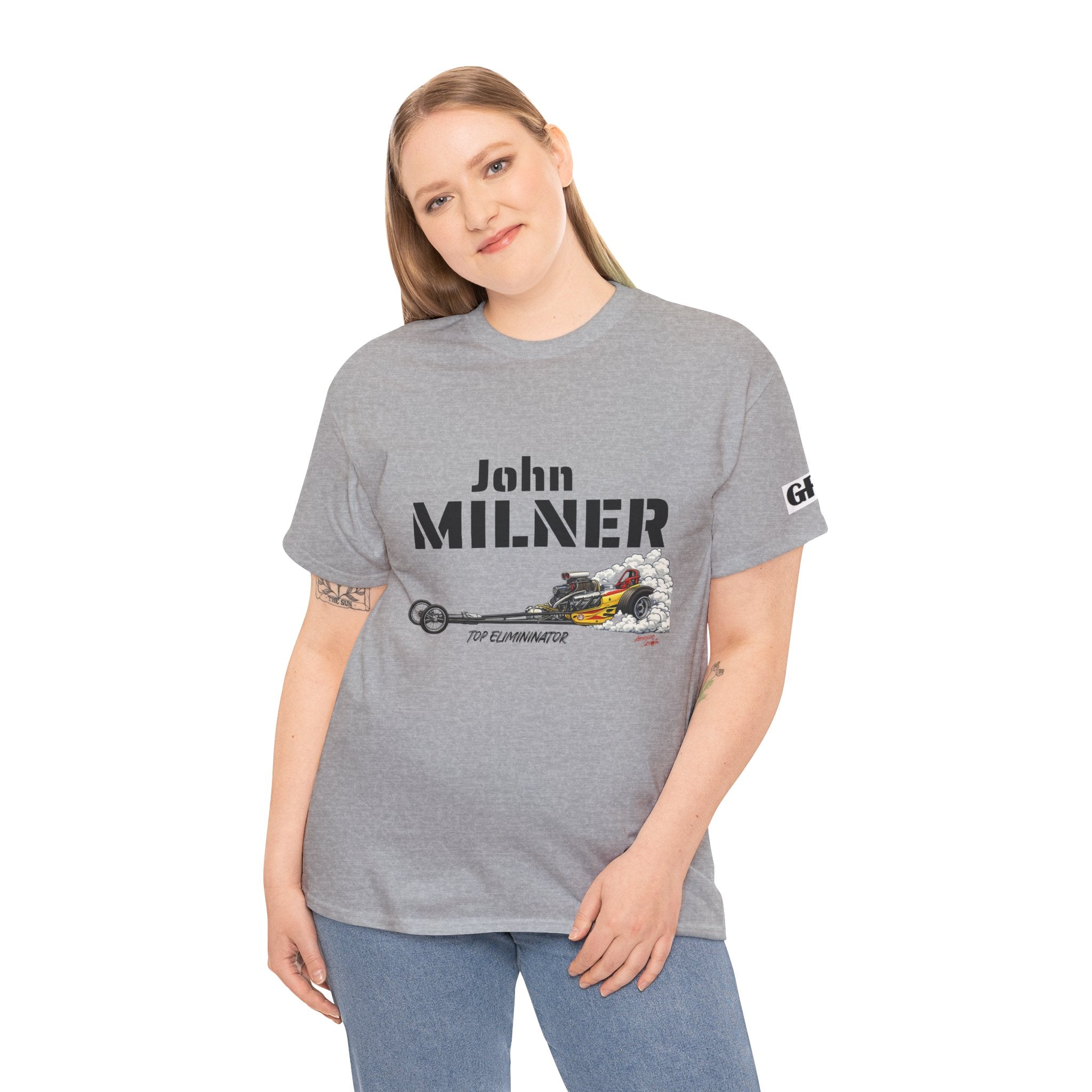 Milner Racing Team T-Shirt — "John Milner" Vintage Dragster Tee