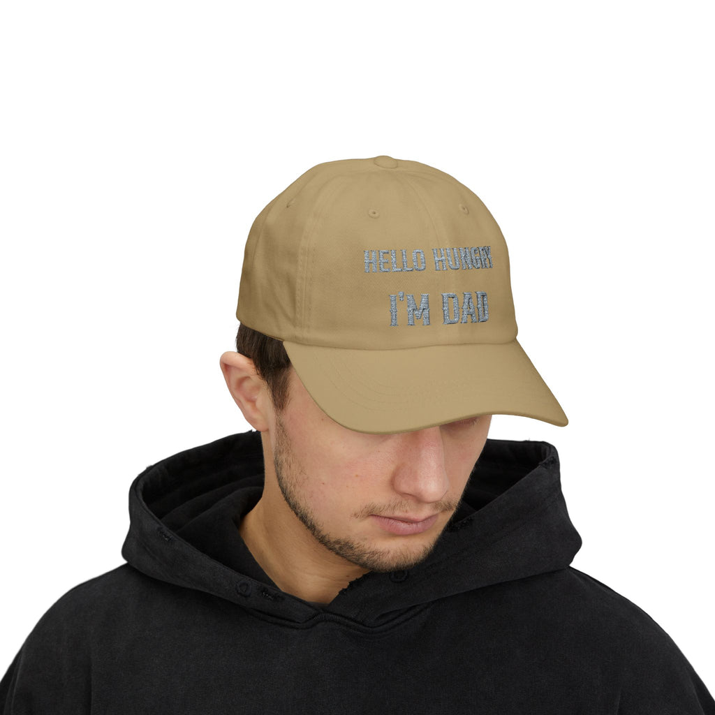 Hello Hungry I'm Dad Cap — Funny Dad Hat for New & Expecting Fathers