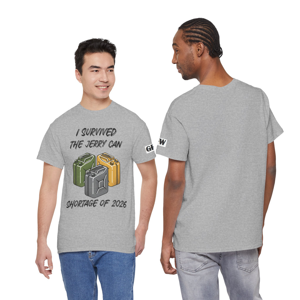 I Survived the Jerry Can Shortage 2026 T-Shirt