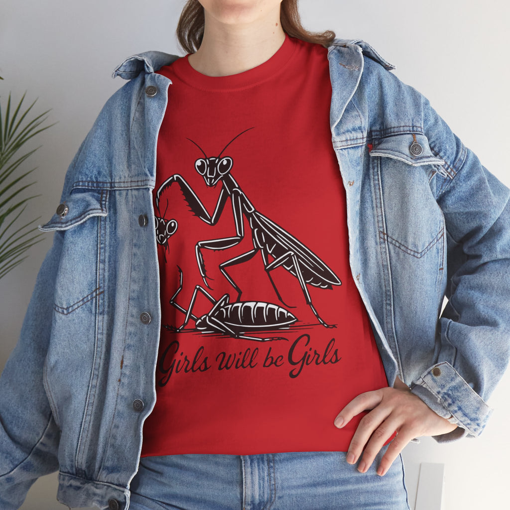 Girls Will Be Girls Praying Mantis Tee