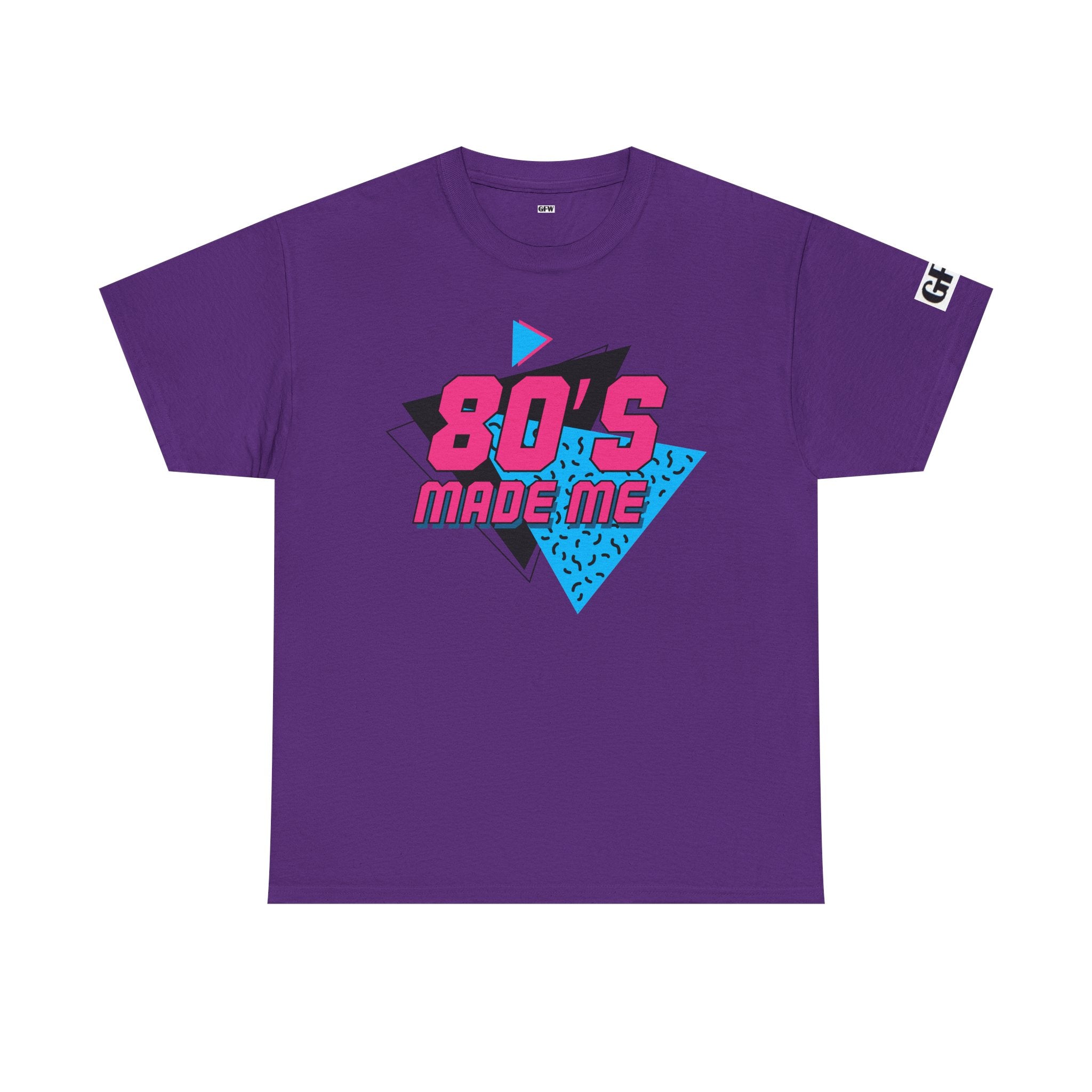 80's Made Me Tee — Retro 1980s Nostalgia Graphic T-Shirt