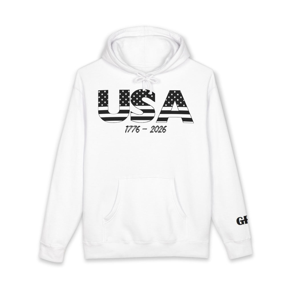 USA Eagle Hoodie — "Kicking Ass for 250 Years" Patriotic 1776–2026 Sweatshirt