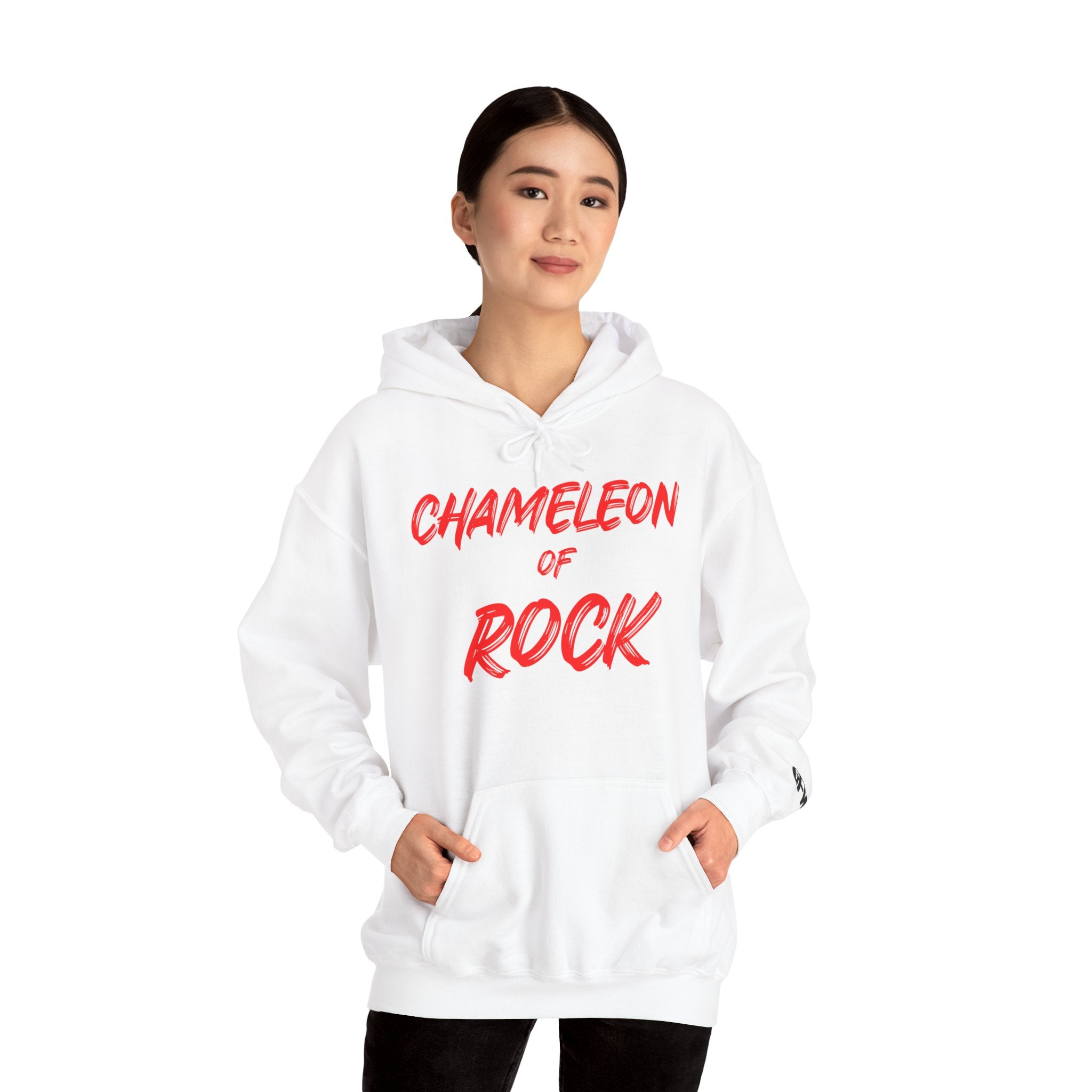 Chameleon of Rock Hoodie — Retro Band Graphic Pullover