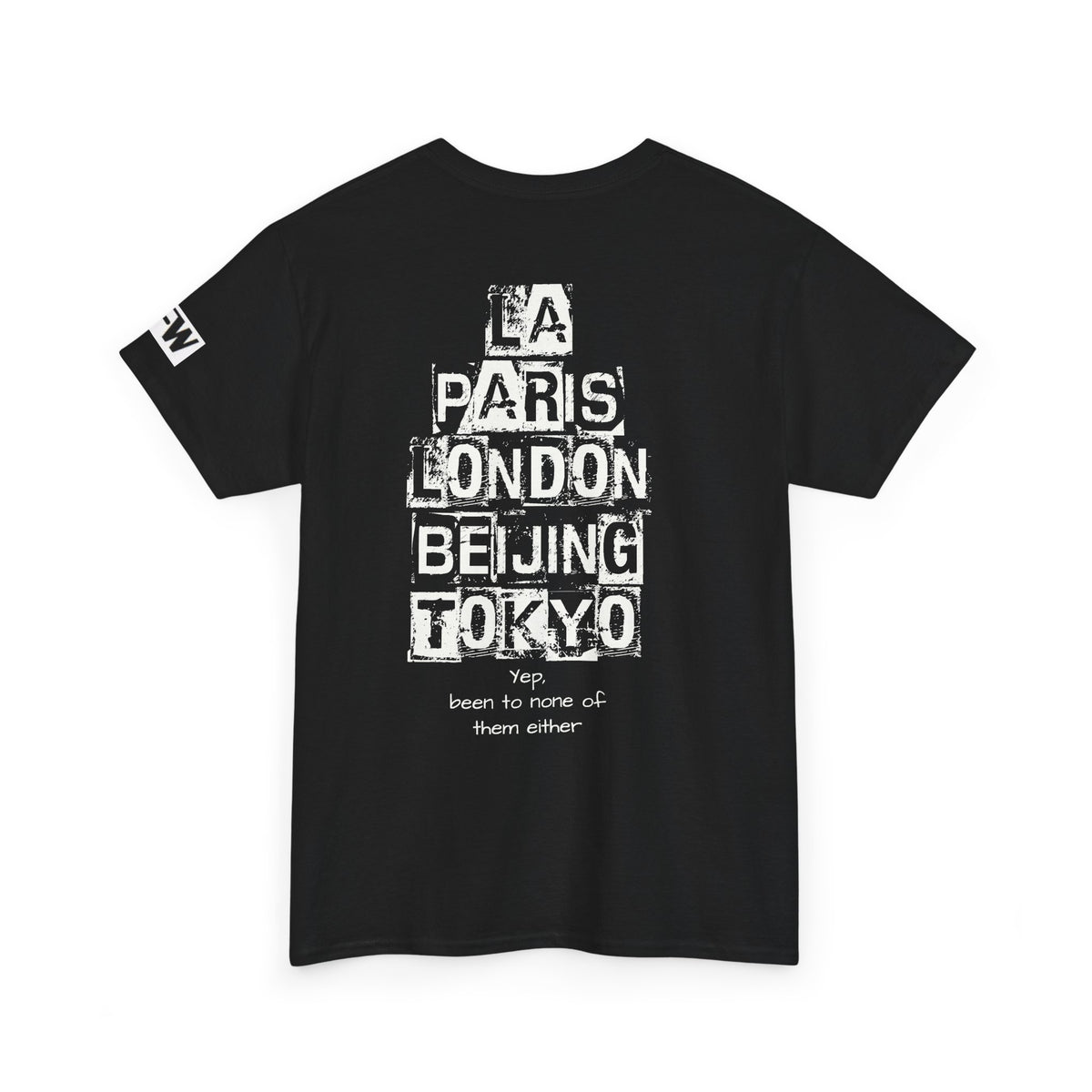 Citizen of the Home Tee — Cities Back Graphic (LA • Paris • London • Beijing • Tokyo)