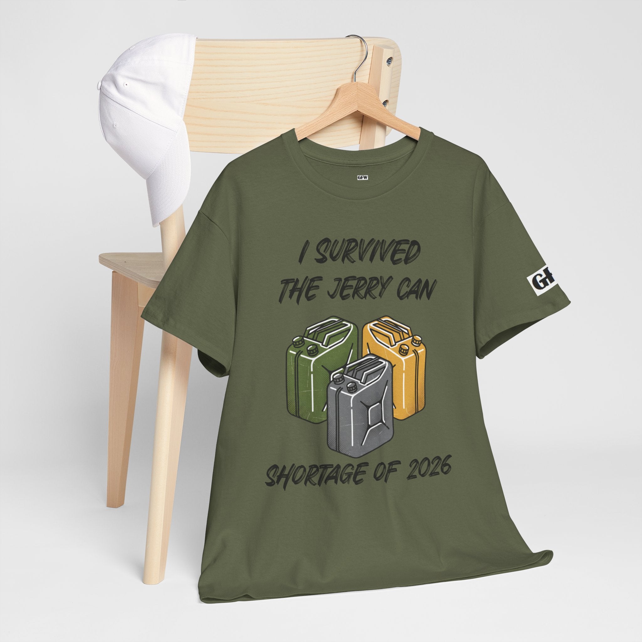 I Survived the Jerry Can Shortage 2026 T-Shirt