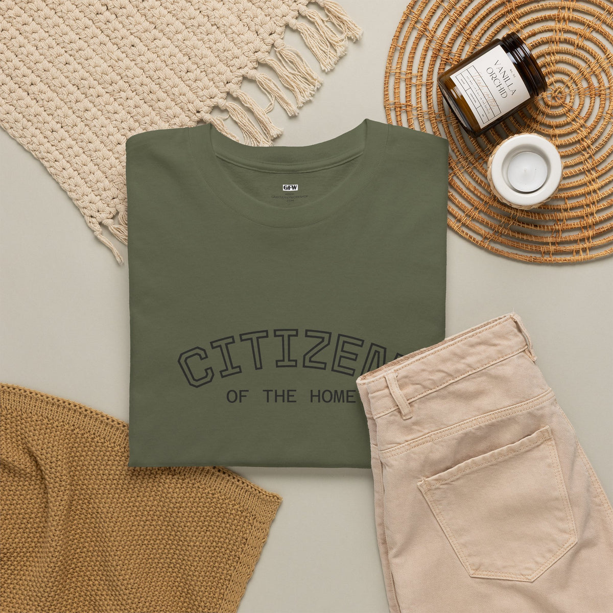 Citizen of the Home Tee — Cities Back Graphic (LA • Paris • London • Beijing • Tokyo)