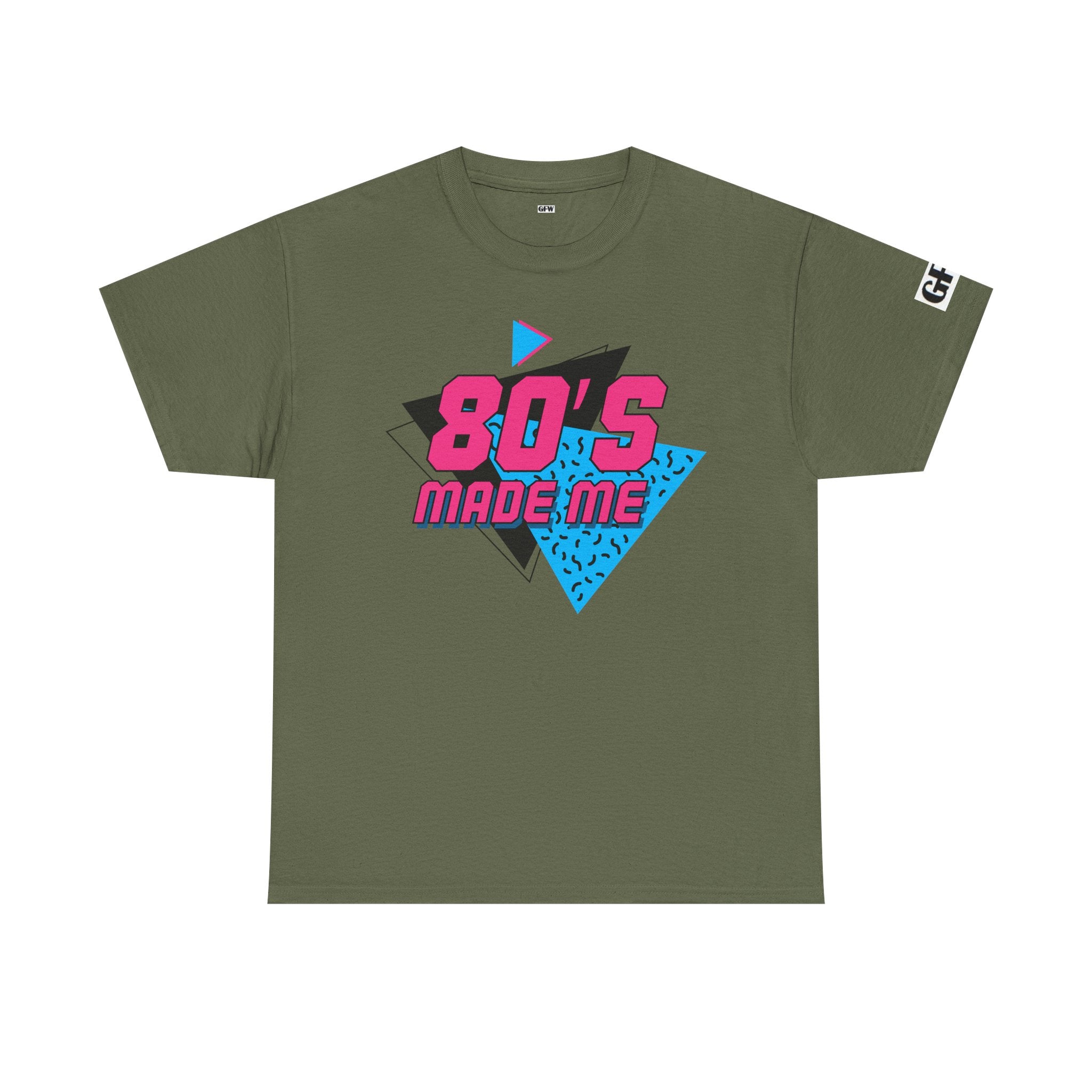 80's Made Me Tee — Retro 1980s Nostalgia Graphic T-Shirt