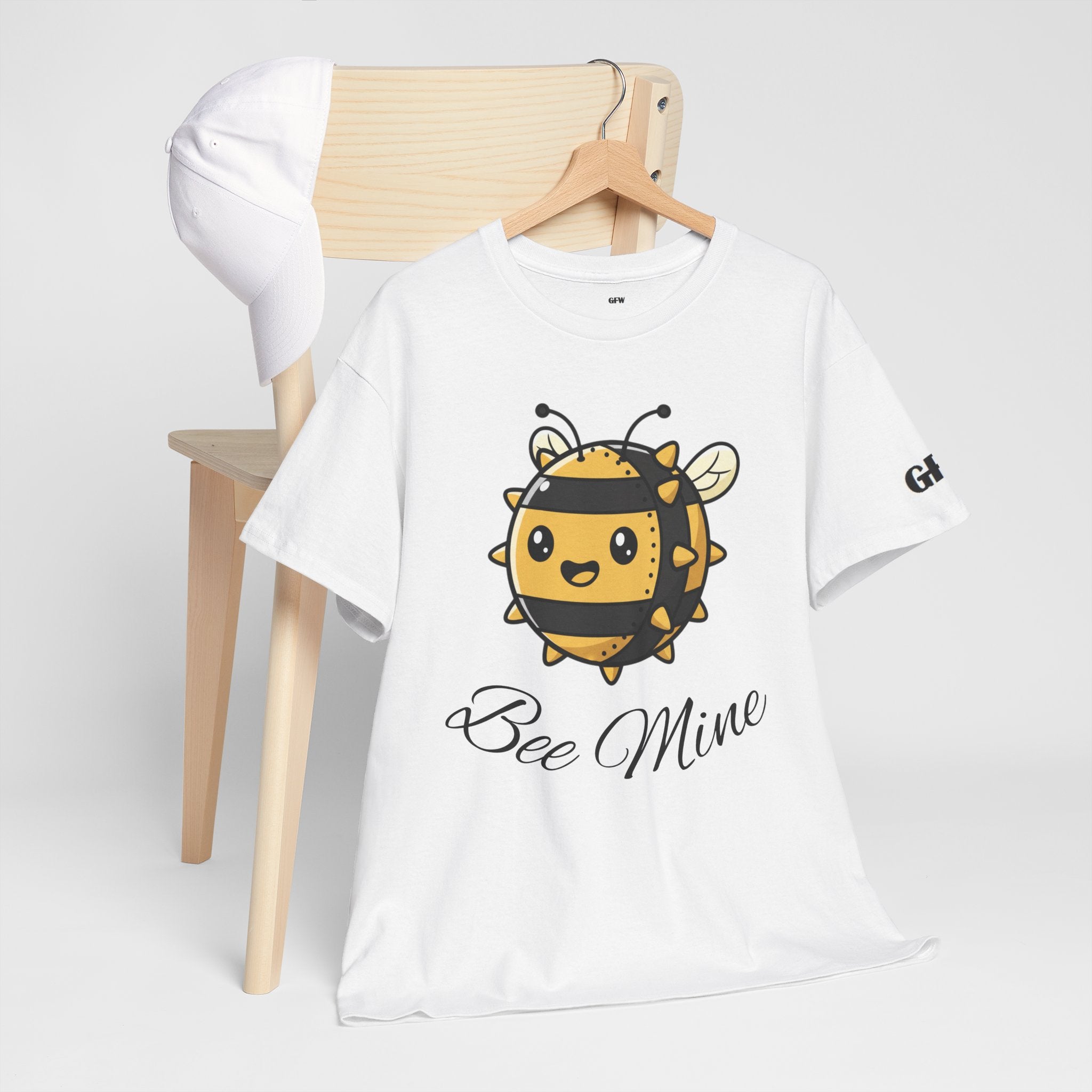 Bee Mine T-Shirt — Cute Bumblebee Valentine Tee