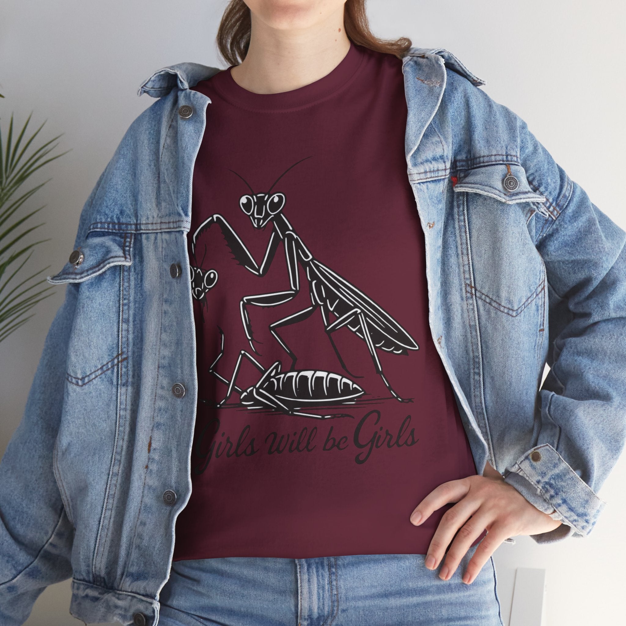 Girls Will Be Girls Praying Mantis Tee