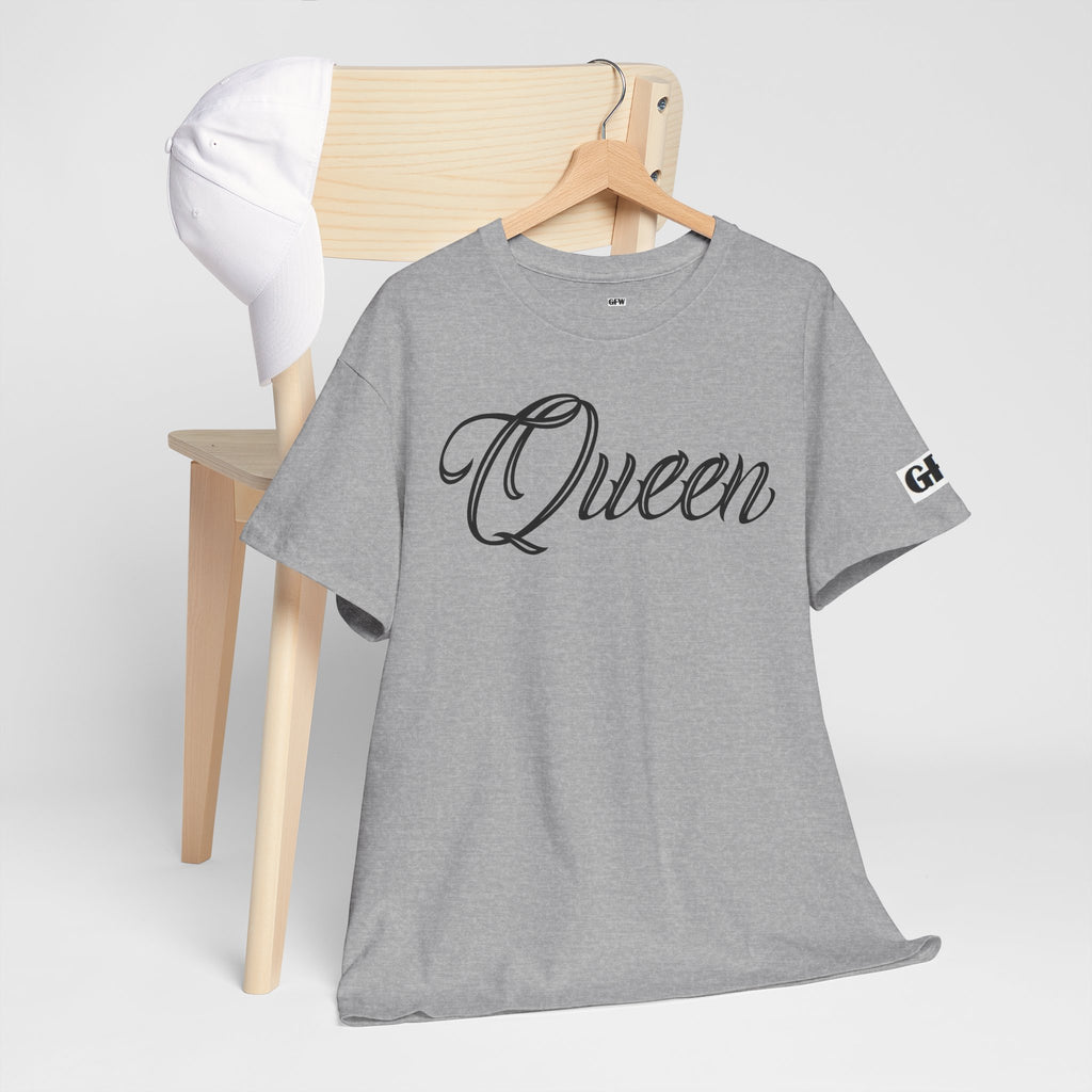 Queen T‑Shirt — Empowering White Queen Graphic Tee