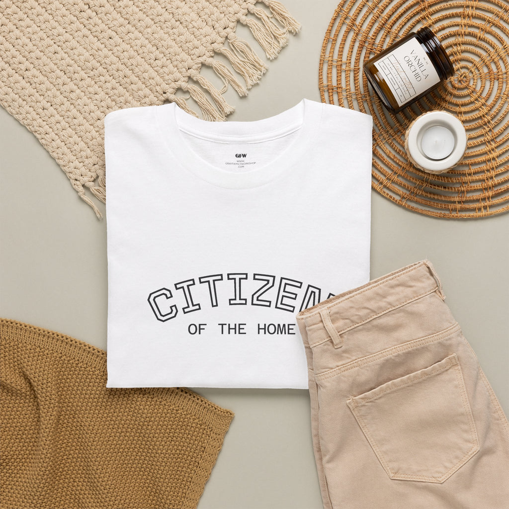 Citizen of the Home Tee — Cities Back Graphic (LA • Paris • London • Beijing • Tokyo)