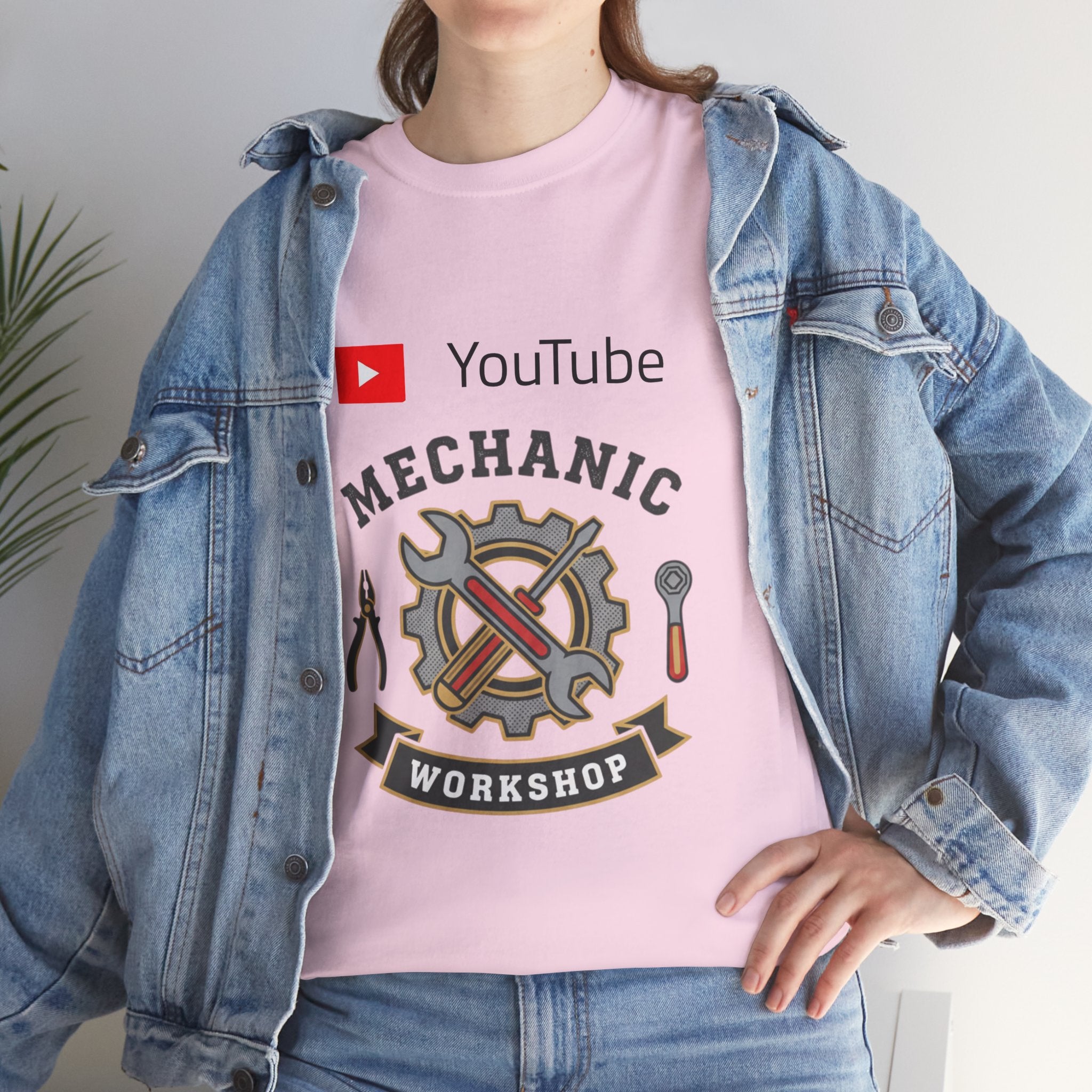 Mechanic Workshop T-Shirt — YouTube Channel Gear