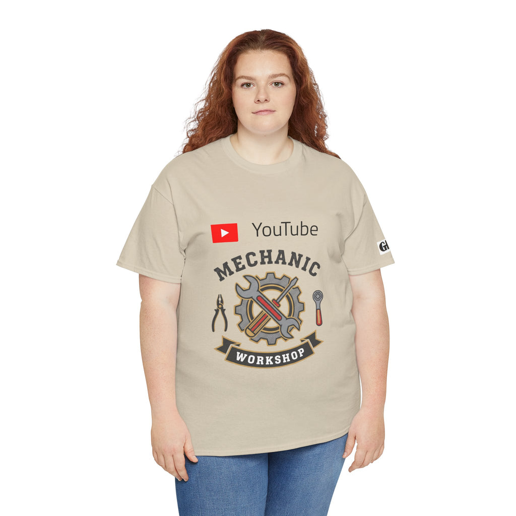 Mechanic Workshop T-Shirt — YouTube Channel Gear