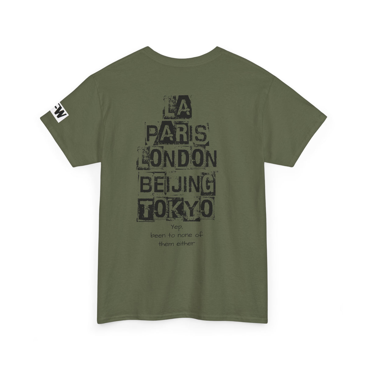 Citizen of the Home Tee — Cities Back Graphic (LA • Paris • London • Beijing • Tokyo)