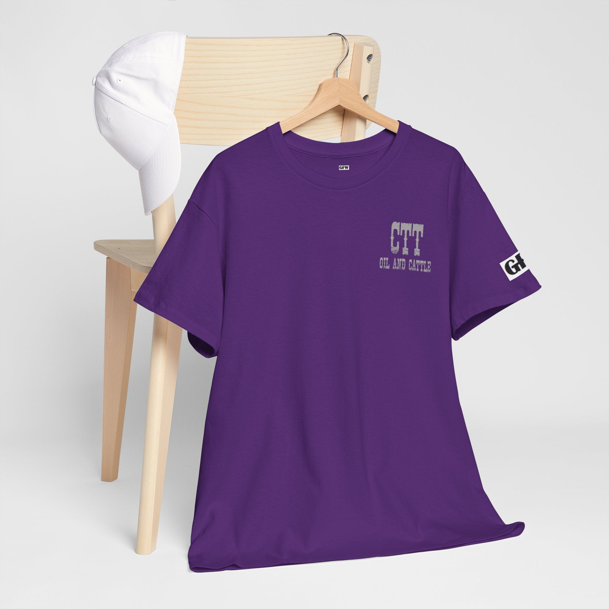 CTT Oil & Cattle Tee — Western Oilfield T‑Shirt
