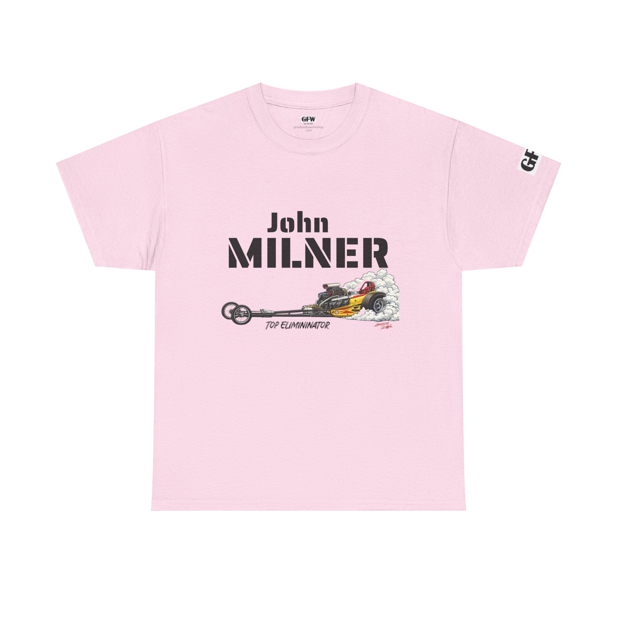 Milner Racing Team T-Shirt — "John Milner" Vintage Dragster Tee